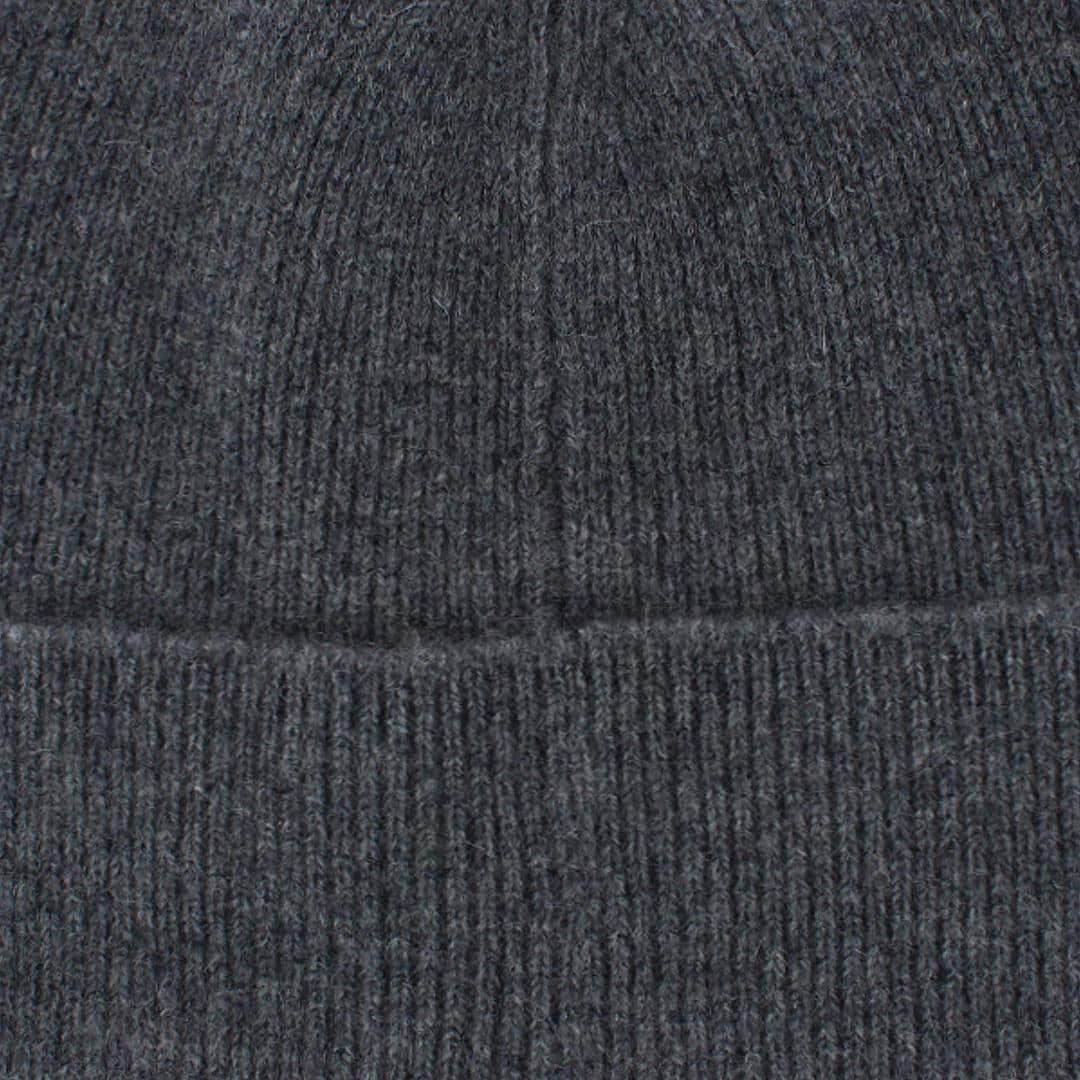 Camden Cashmere Solid Colored Micro Ribbed Beanie - Image 7