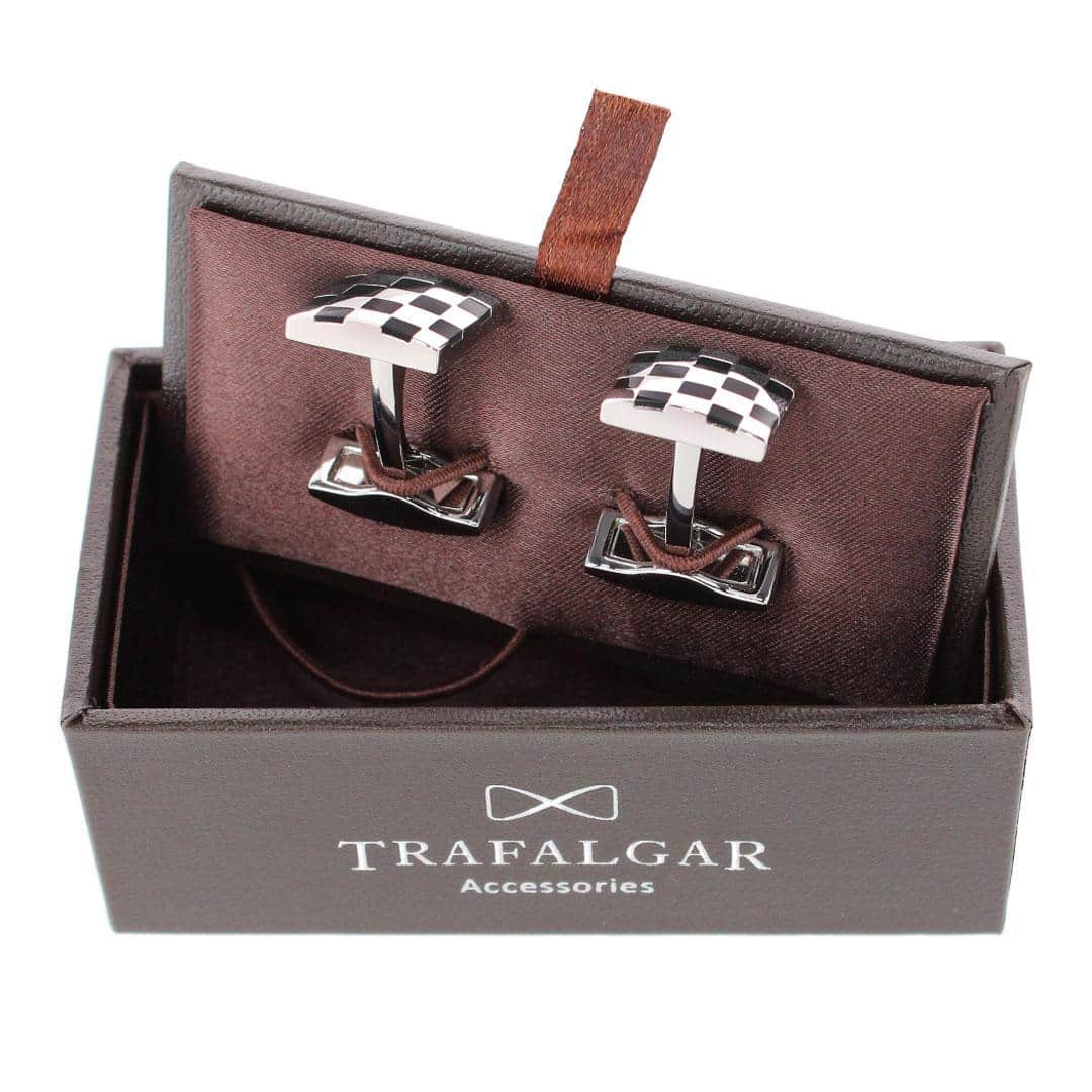 Checker Board Regal Cufflinks - Image 3