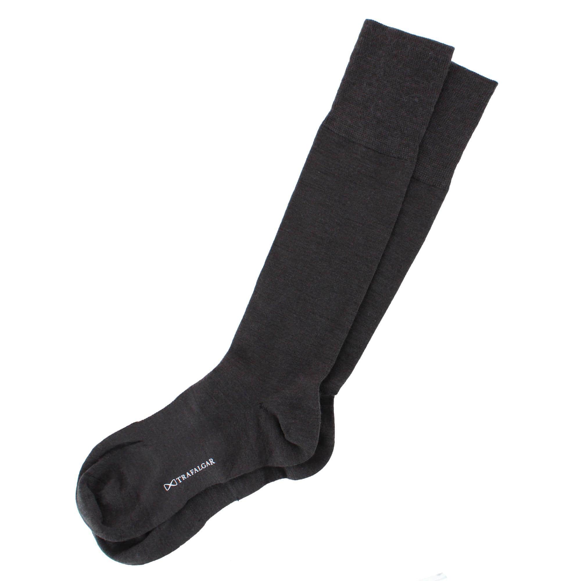 Chevalier Solid Over-The-Calf Pima Cotton Socks (1 Pair) - Image 5