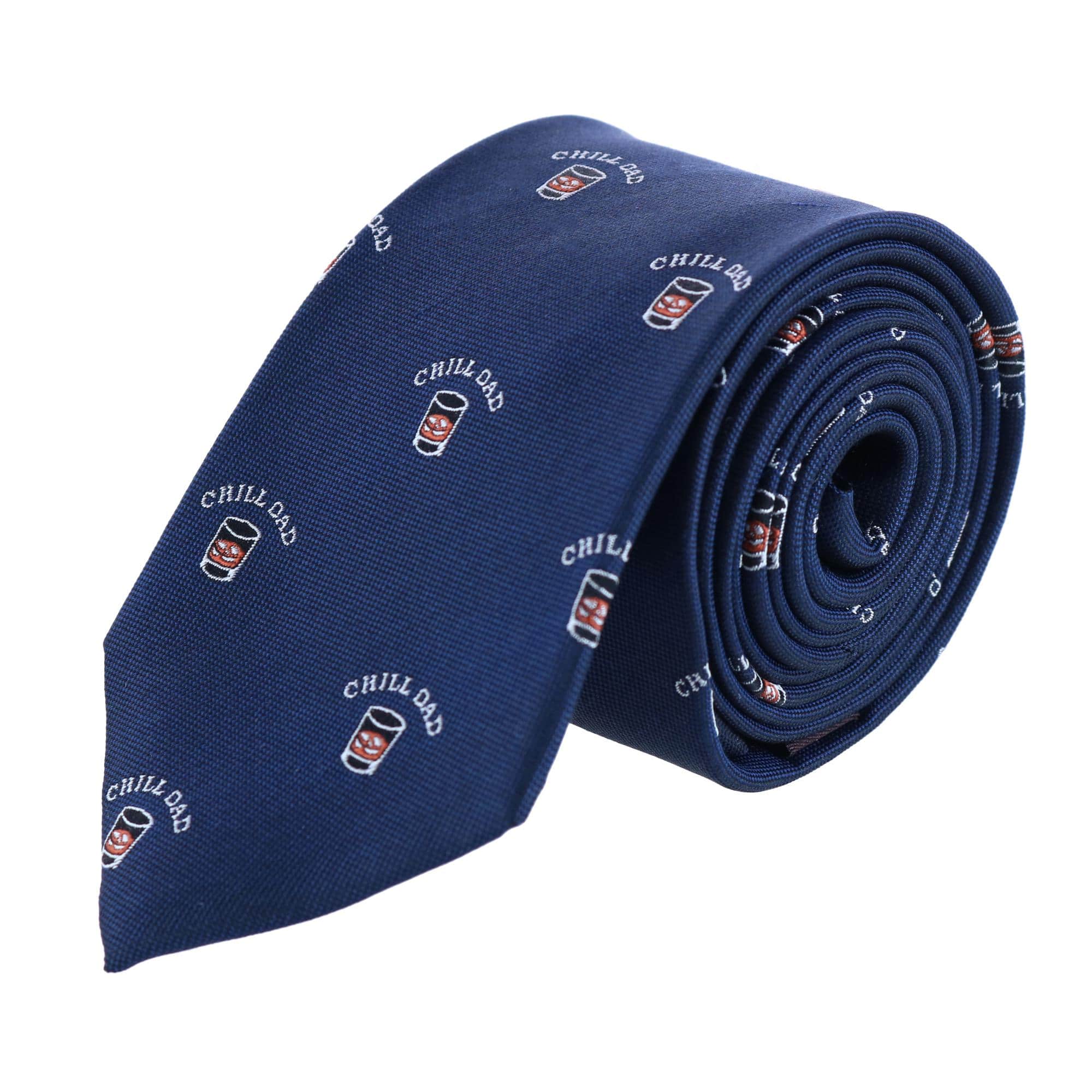 Chill Dad Novelty Silk Necktie - Image 2