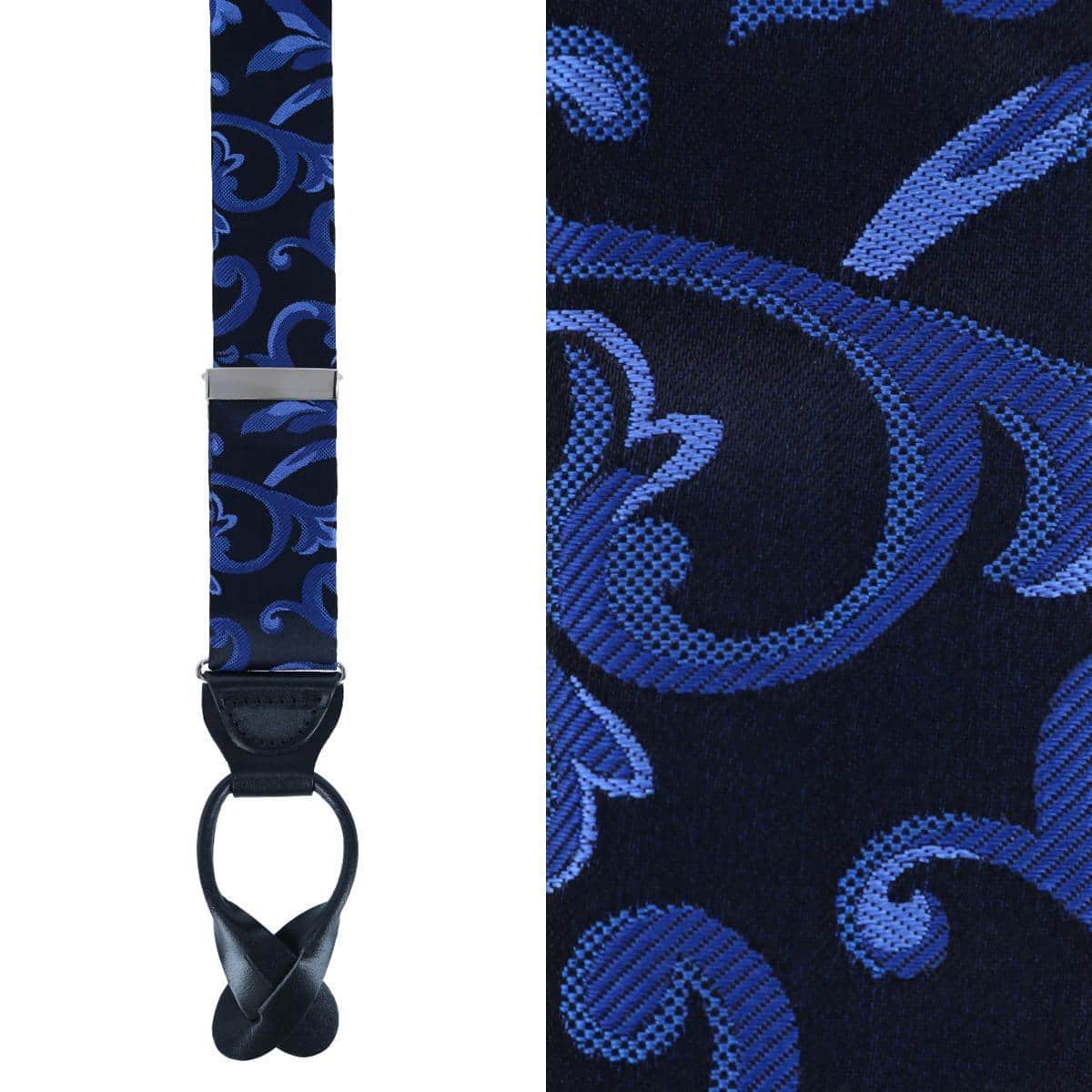 Christian the Romantic Brocade Silk Braces and Bow Tie Set - Image 6