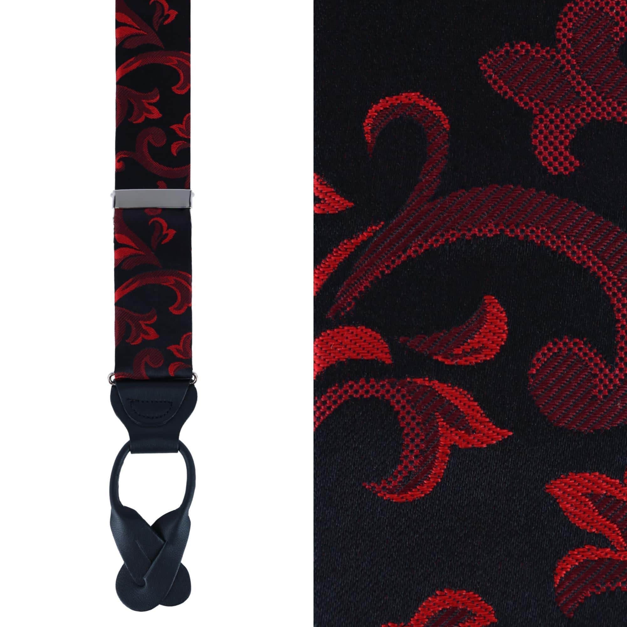 Christian the Romantic Brocade Silk Braces and Bow Tie Set - Image 7