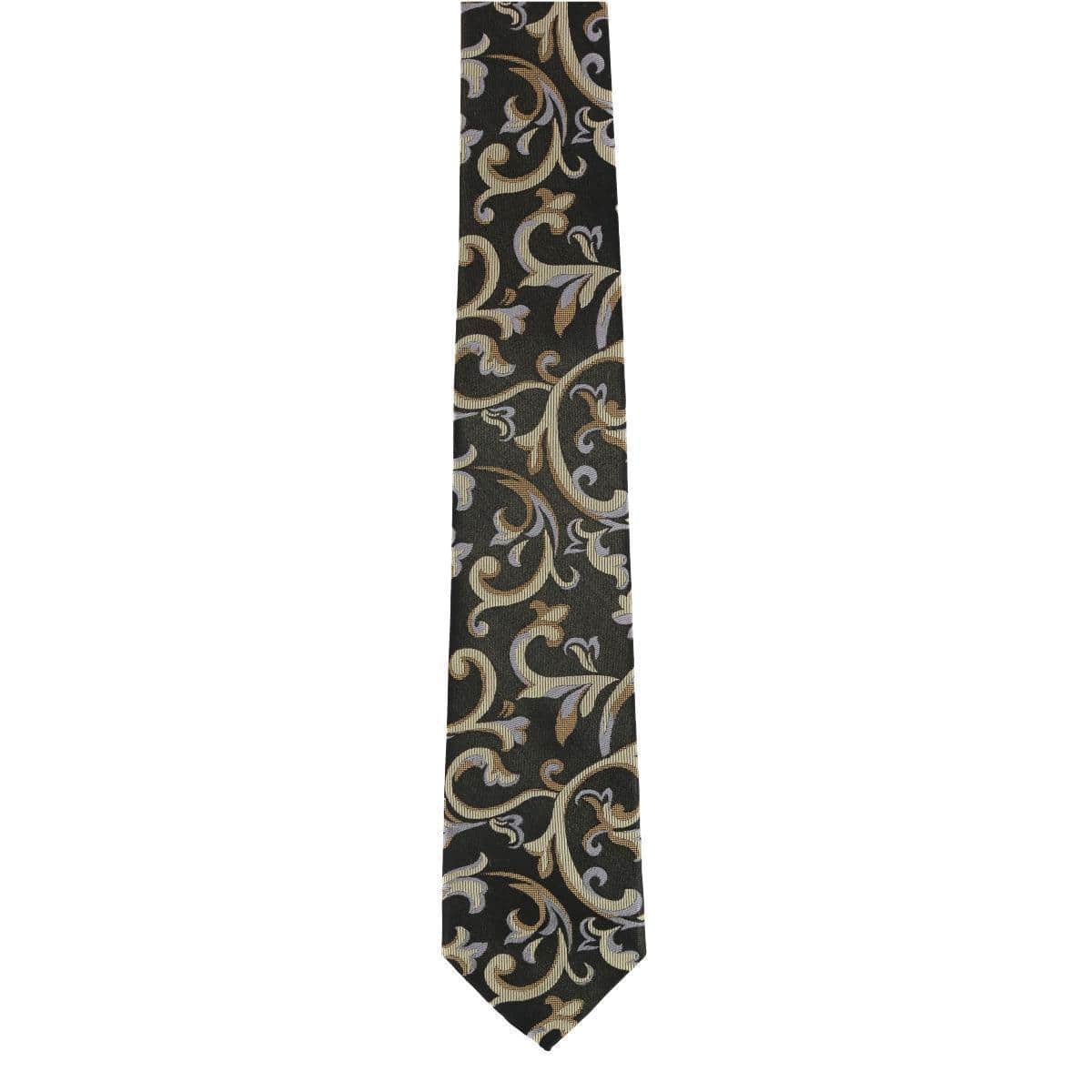 Christian the Romantic Brocade Silk Necktie - Image 11