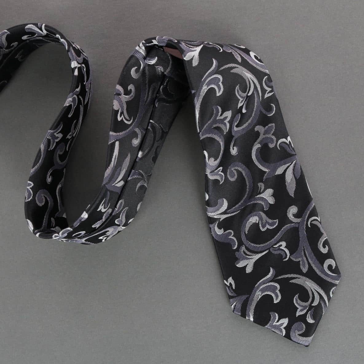 Christian the Romantic Brocade Silk Necktie - Image 27