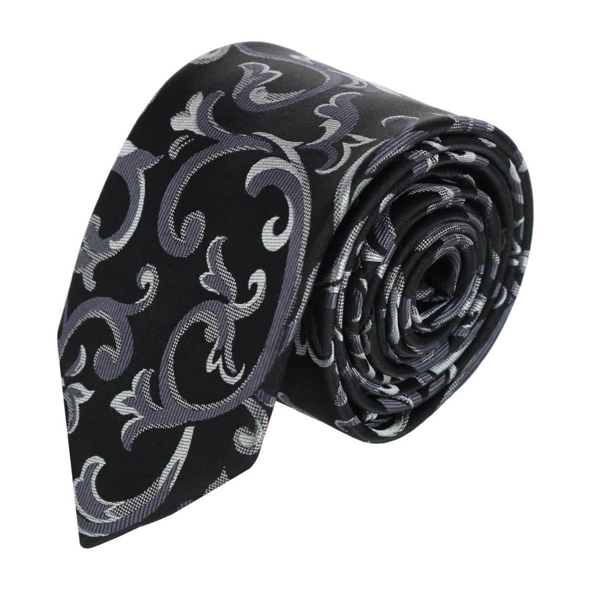 Christian the Romantic Brocade Silk Necktie - Image 3