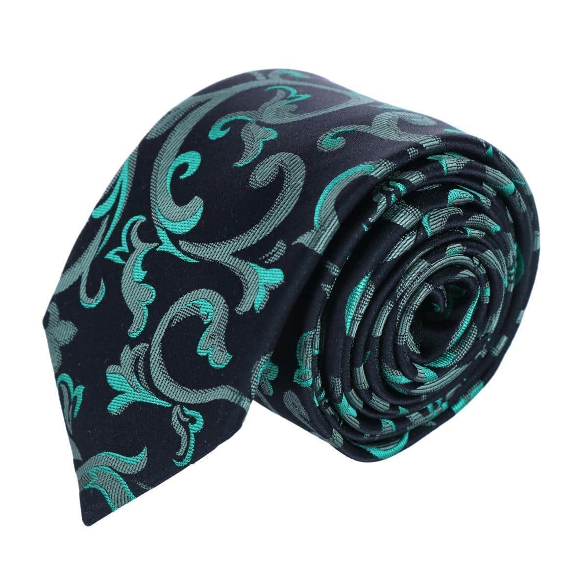 Christian the Romantic Brocade Silk Necktie - Image 6