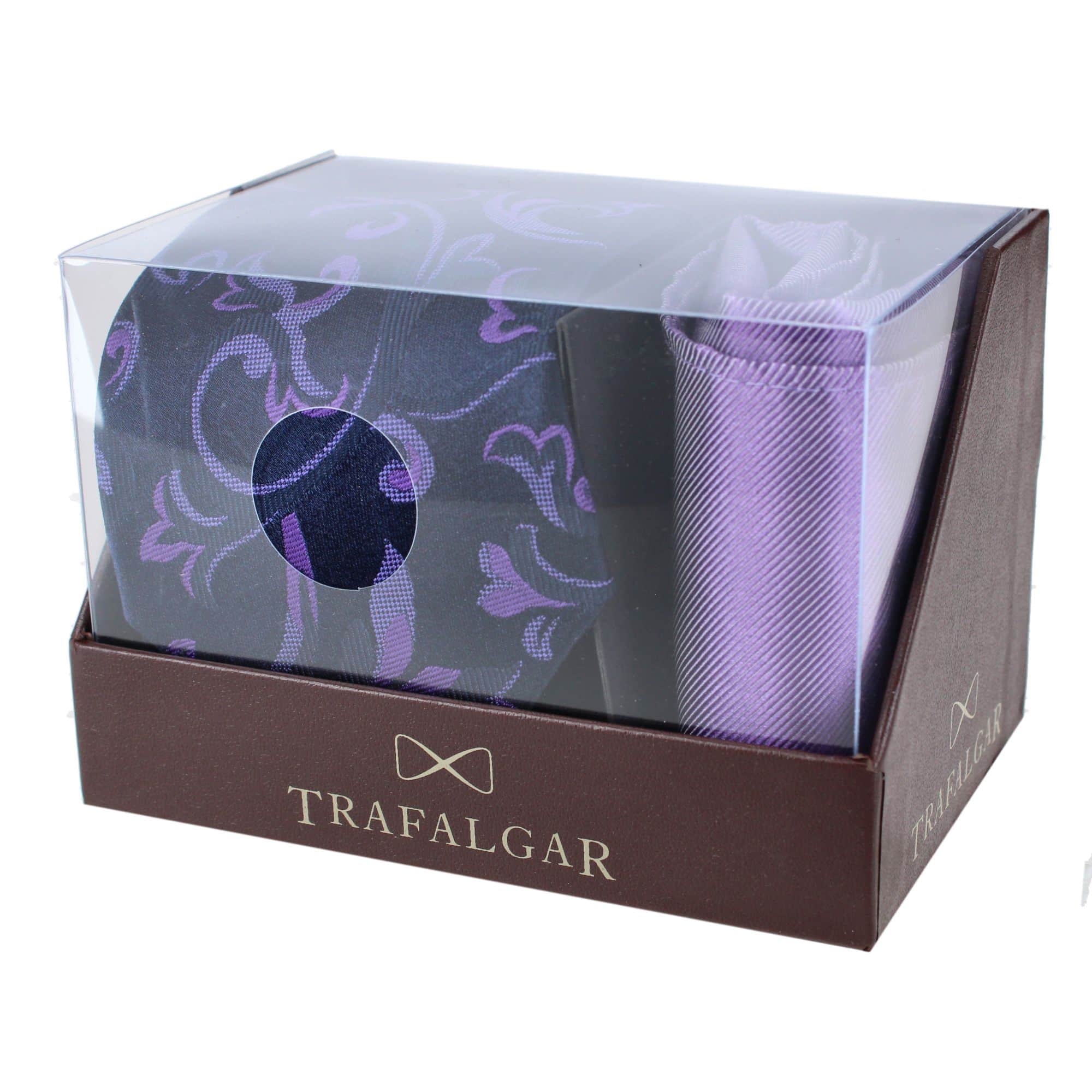 Christian the Romantic Brocade Silk Necktie & Pocket Square Bundle - Image 18