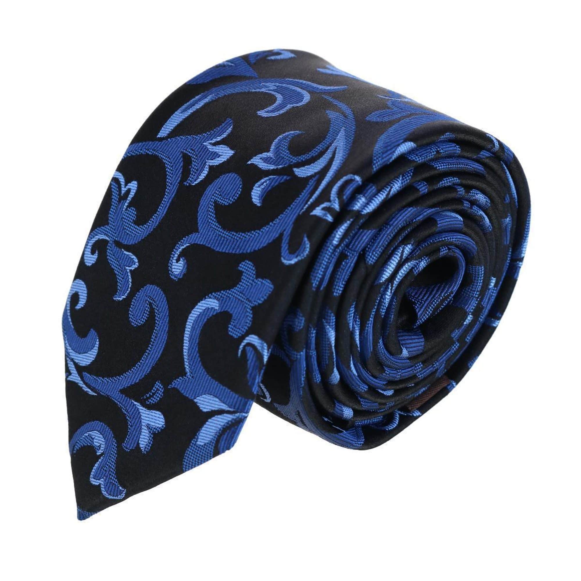 Christian the Romantic Brocade Silk Necktie & Pocket Square Bundle - Image 5