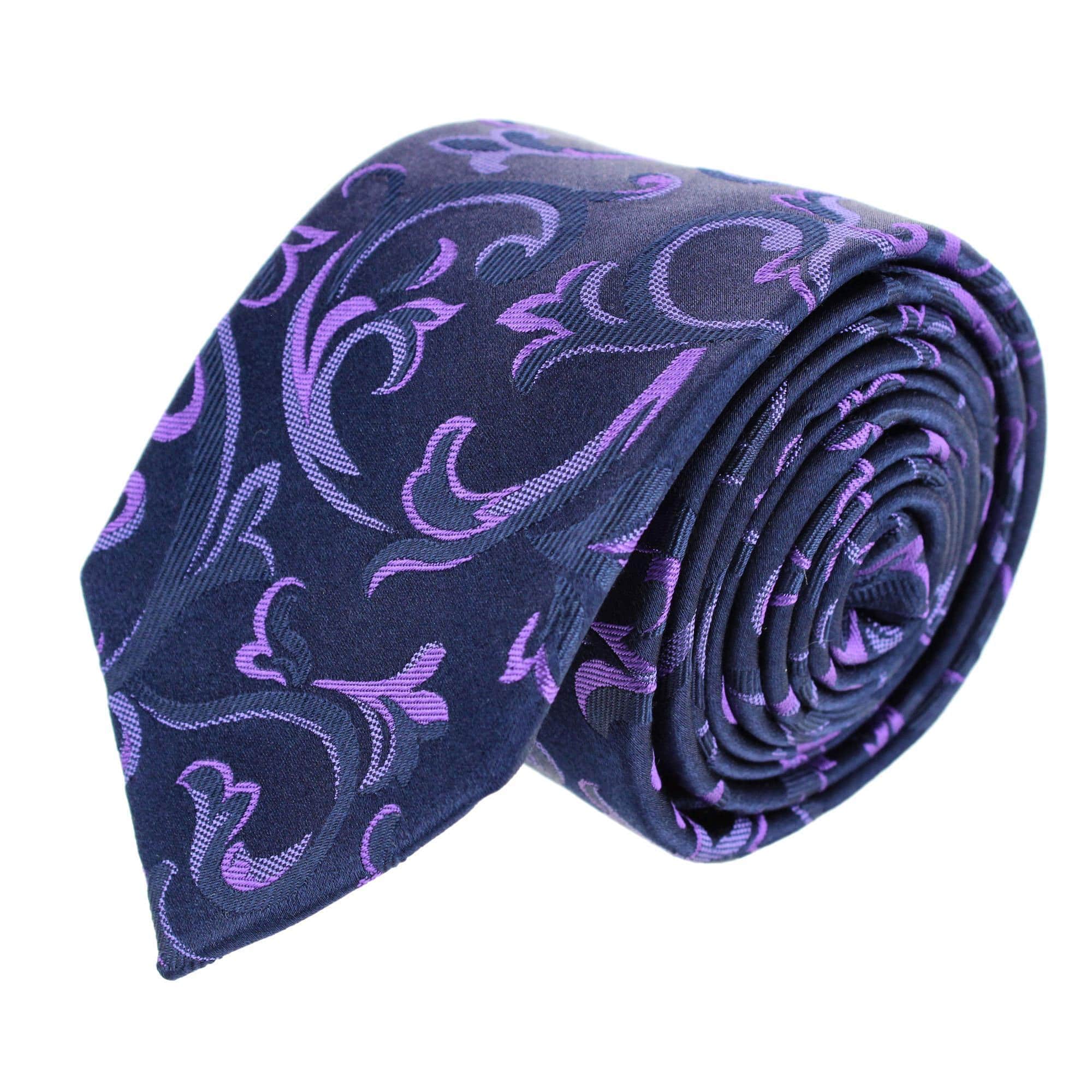 Christian the Romantic Brocade Silk Necktie & Pocket Square Bundle - Image 6
