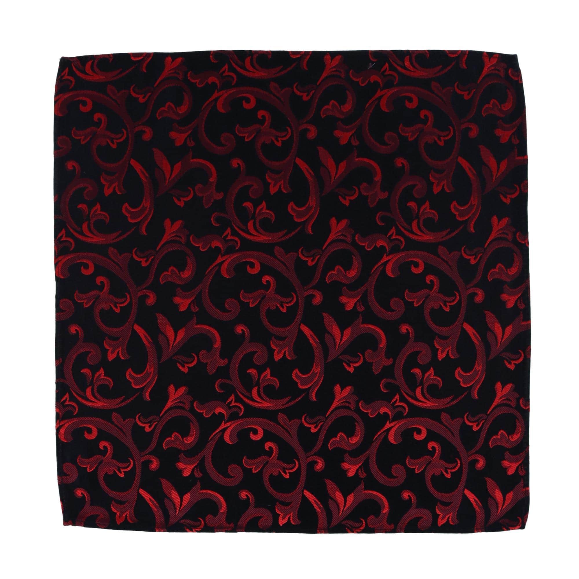 Christian the Romantic Brocade Silk Pocket Square - Image 4