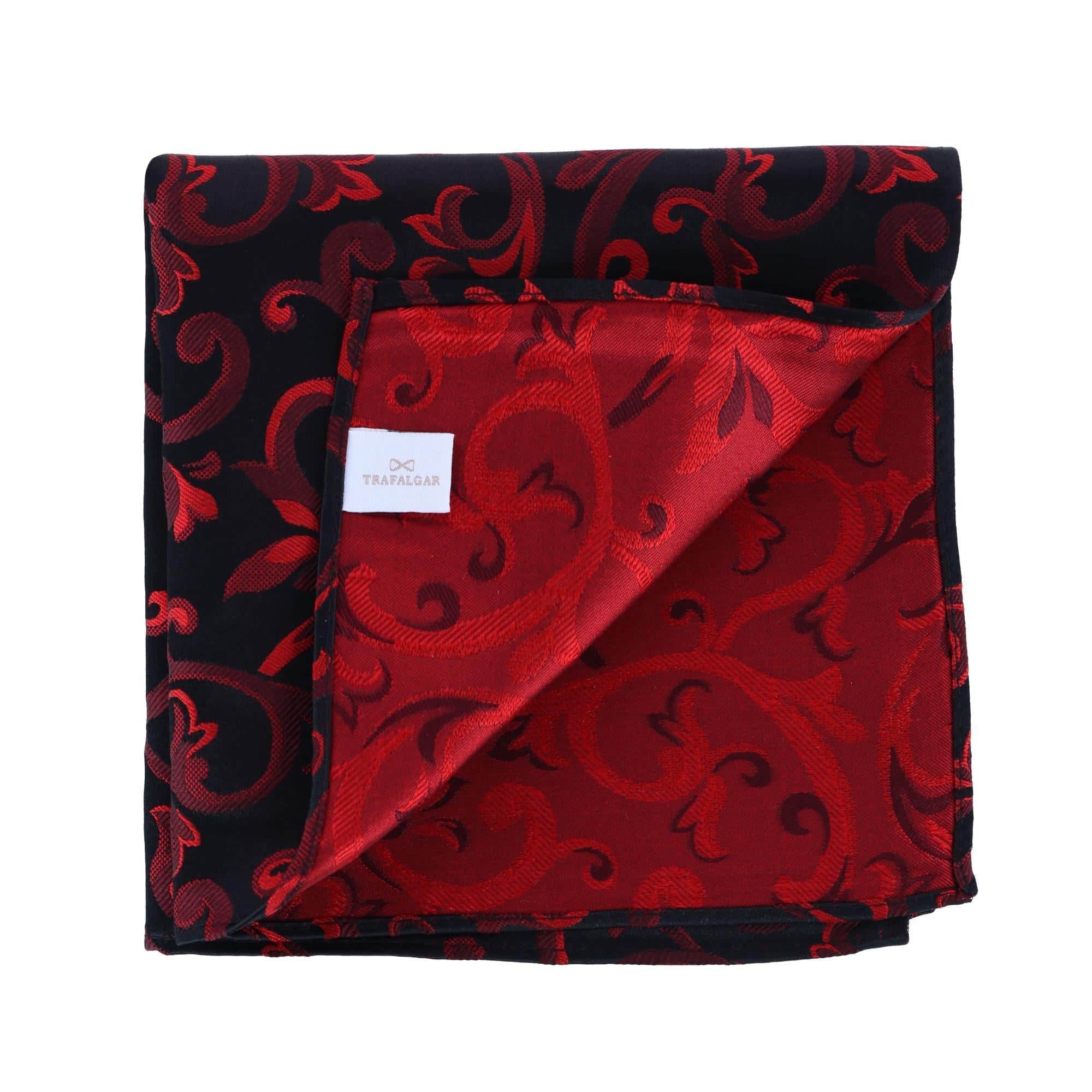Christian the Romantic Brocade Silk Pocket Square - Image 6