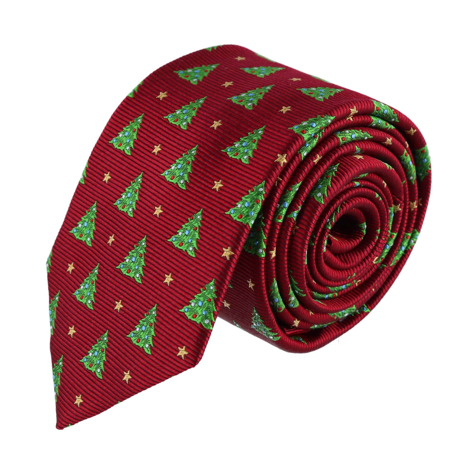 Holiday Necktie and Pocket Square Bundle - Image 5