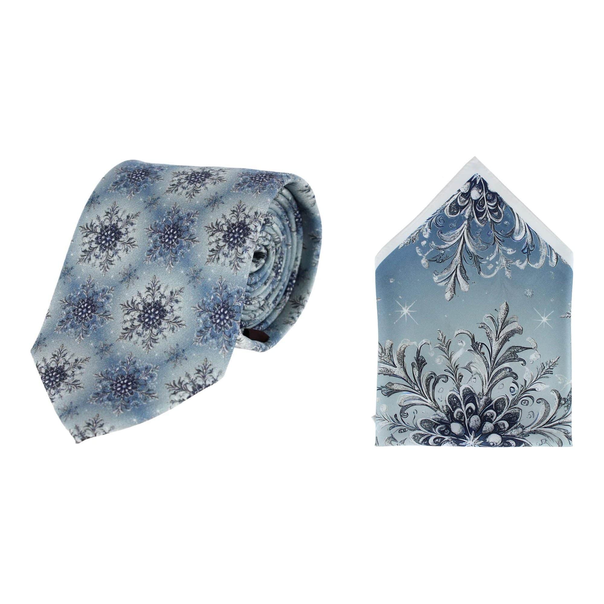 Clarence The Classy Snowflake Silk Holiday Bundle - Image 2