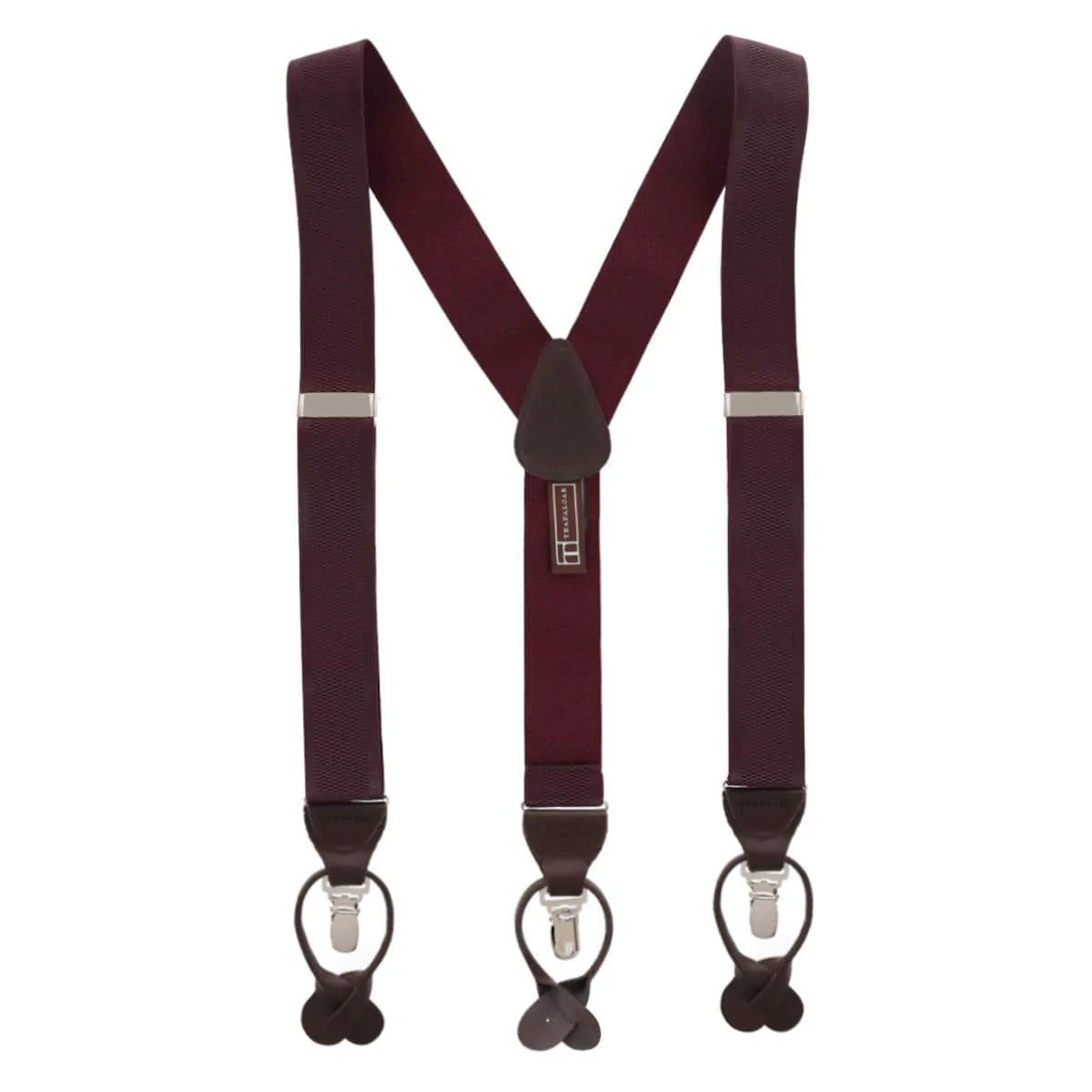 Classic Solid Color Convertible Braces 35mm Elastic - Image 10
