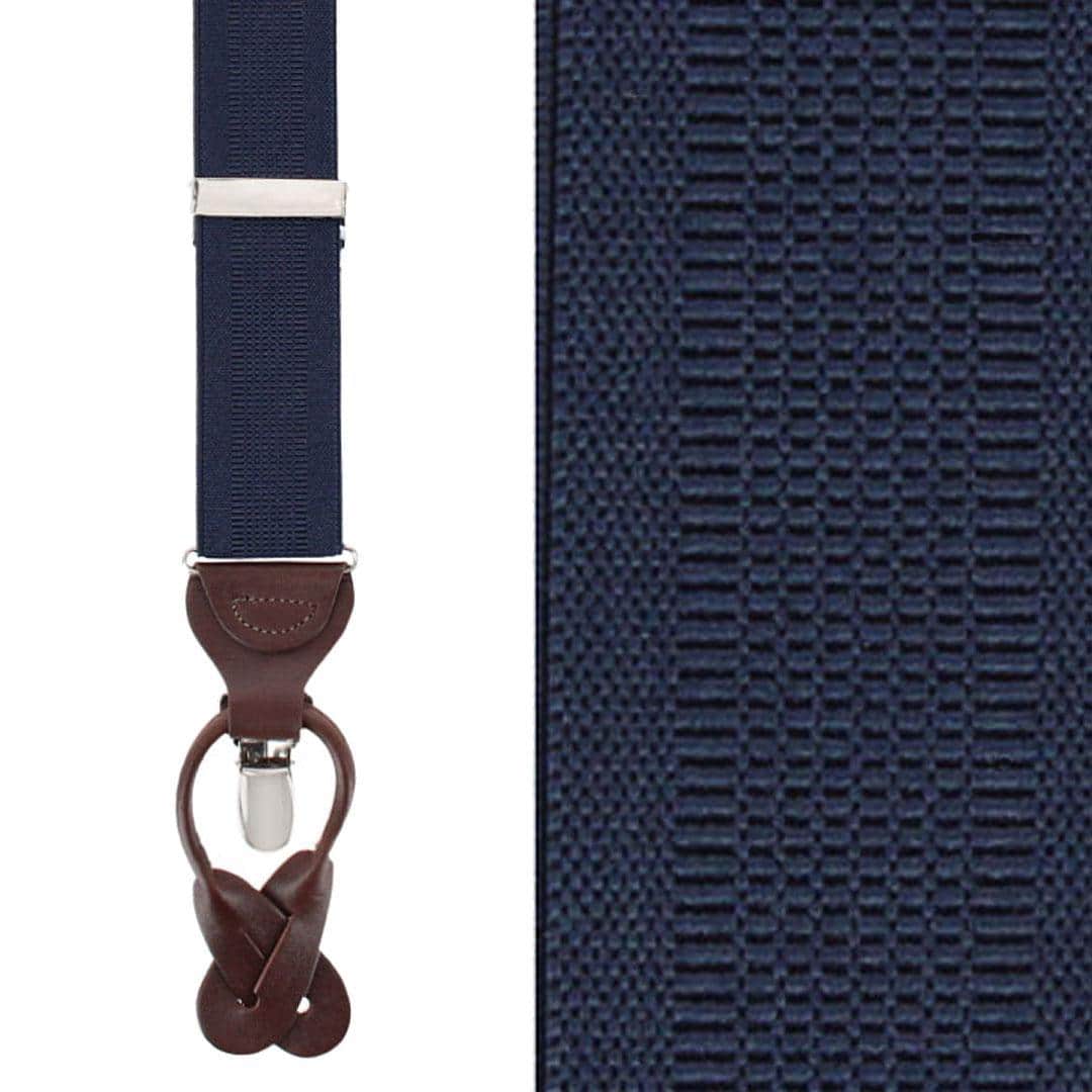 Classic Solid Color Convertible Braces 35mm Elastic - Image 5