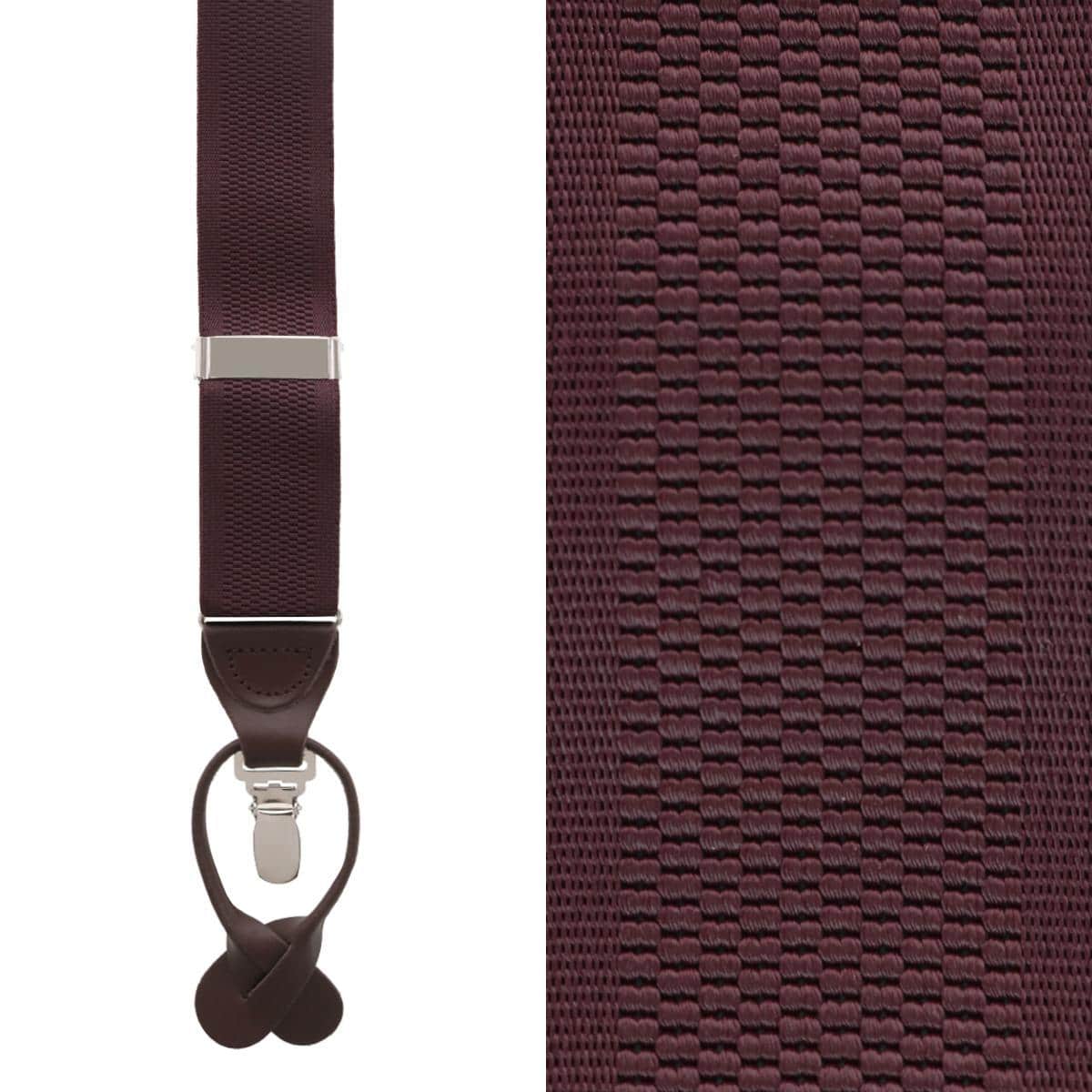 Classic Solid Color Convertible Braces 35mm Elastic - Image 6