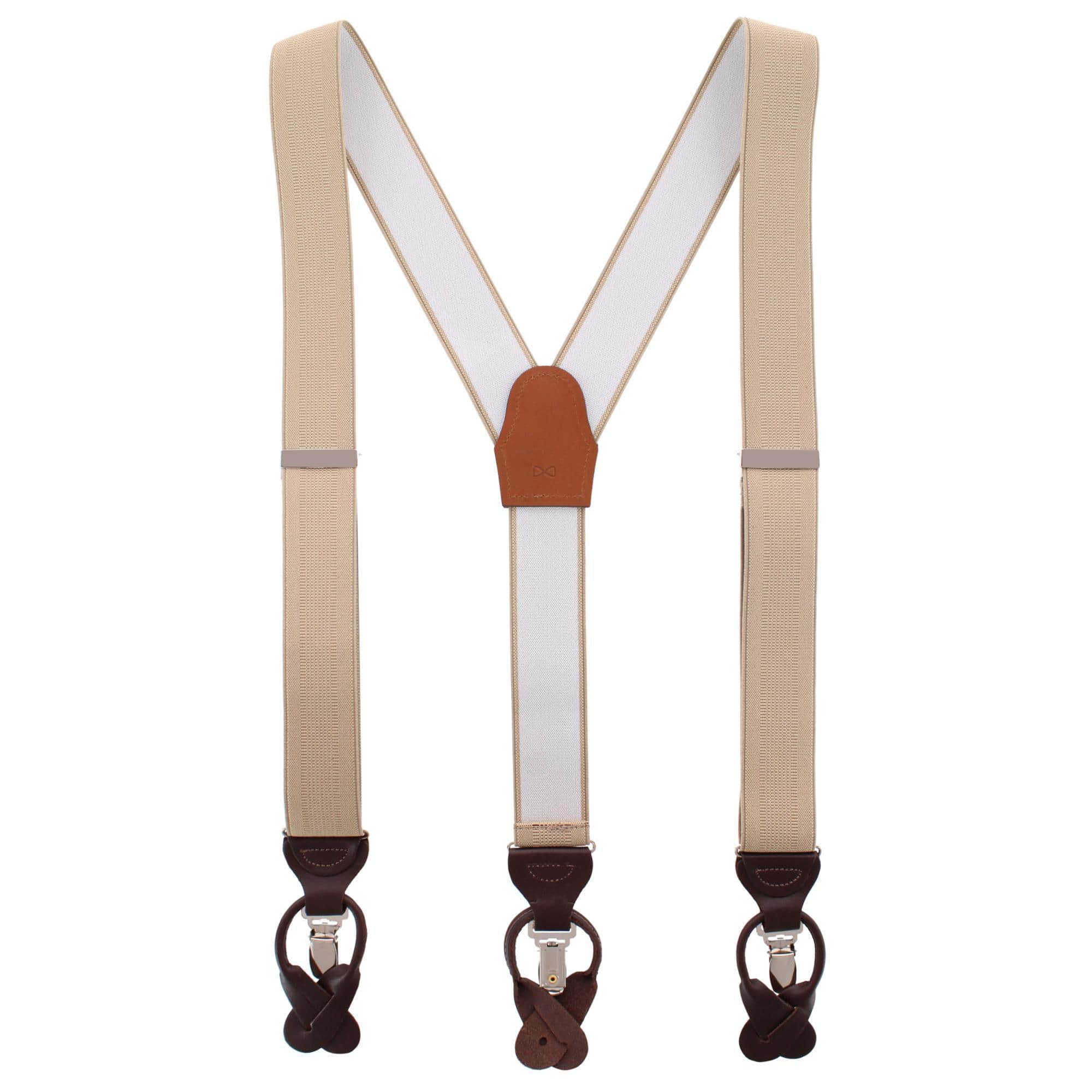 Classic Solid Color Convertible Braces 35mm Elastic - Image 8