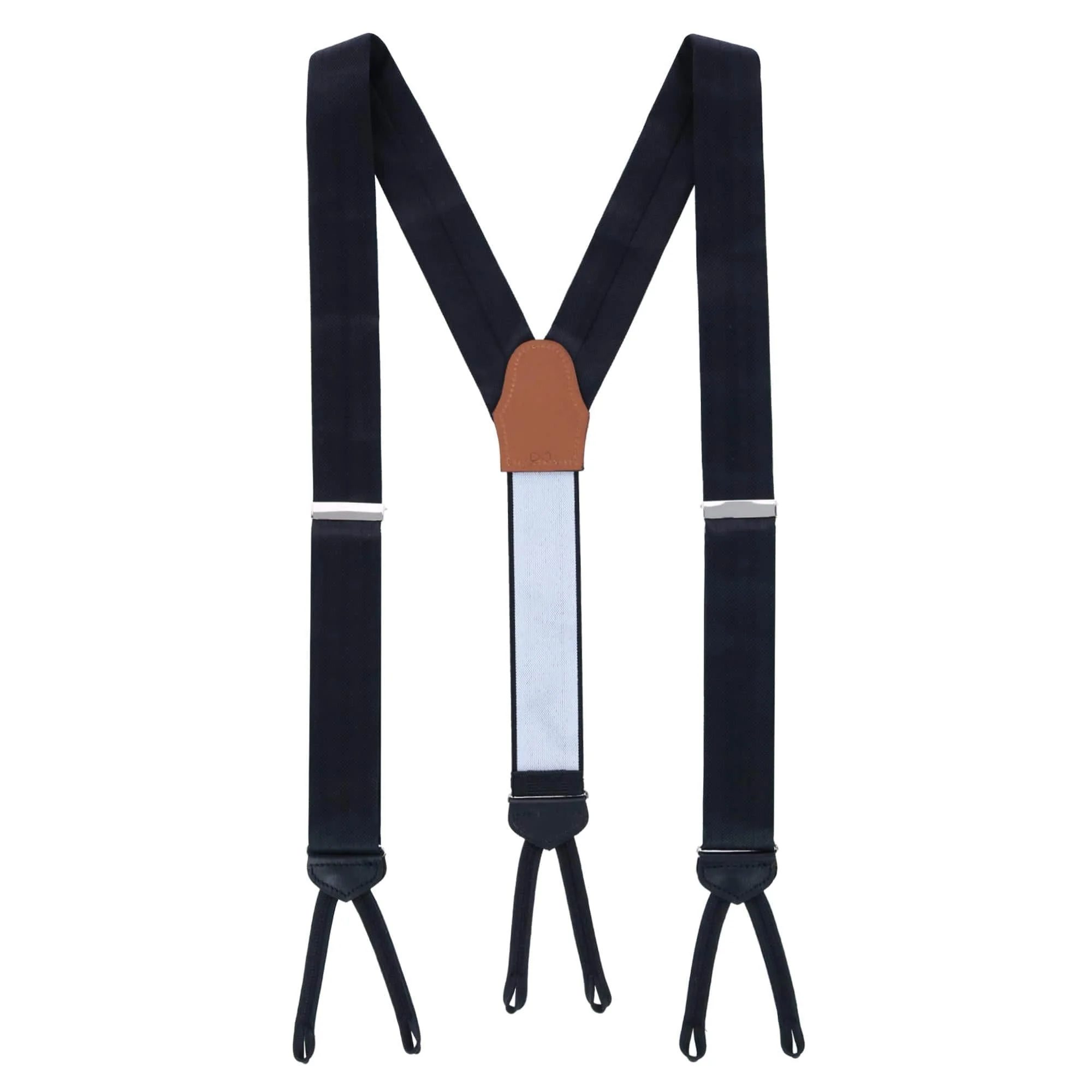 Classic Herringbone Formal End Silk Braces - Image 4