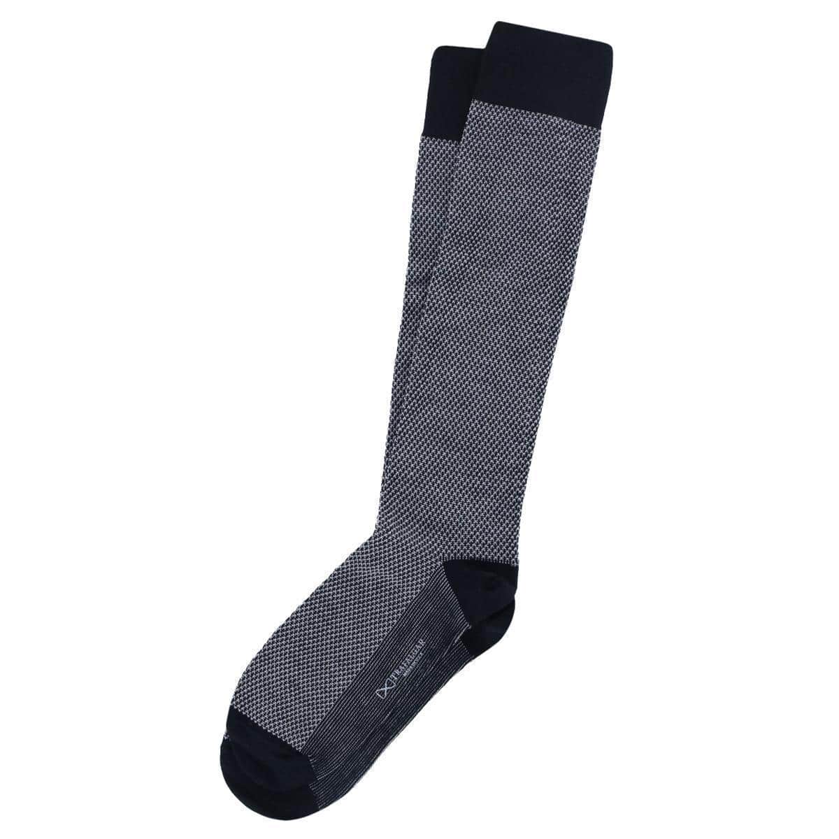 Clayton Birdseye Over The Calf Mercerized Cotton Socks (1Pair) - Image 4