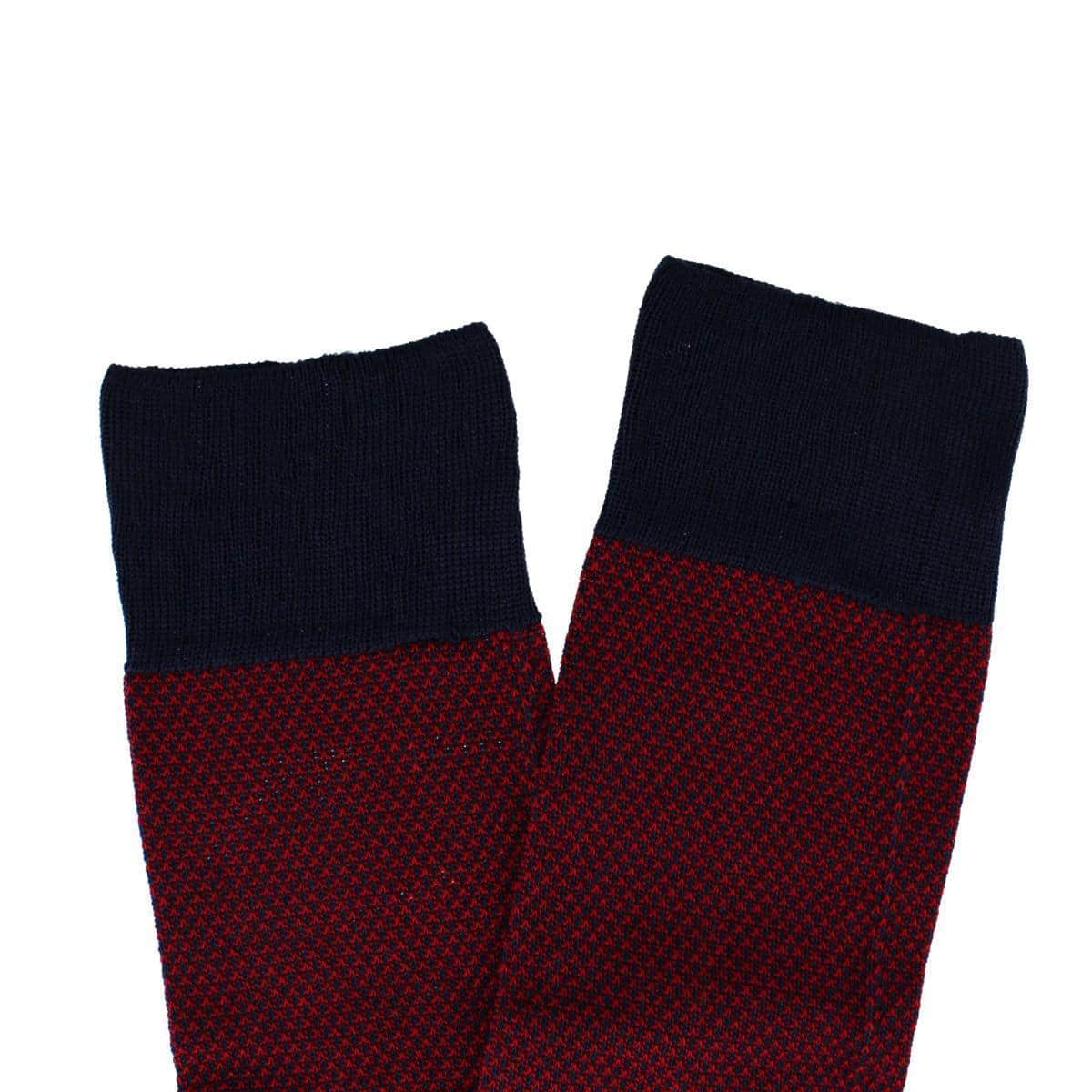 Clayton Birdseye Over The Calf Mercerized Cotton Socks (1Pair) - Image 5