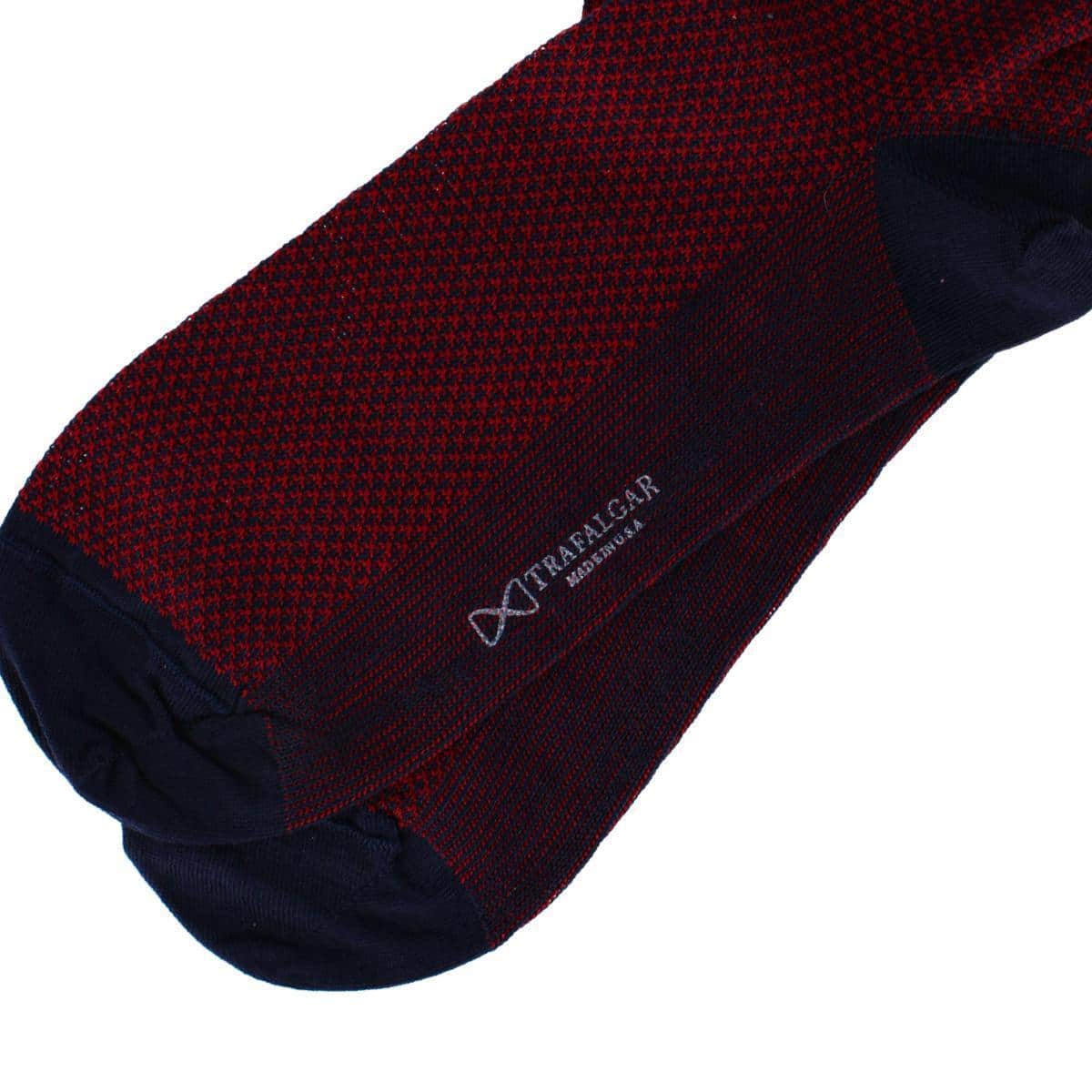 Clayton Birdseye Over The Calf Mercerized Cotton Socks (1Pair) - Image 7