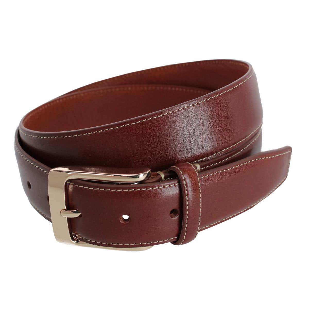 Cornelius 35mm Cortina Leather Dress Belt - Image 3