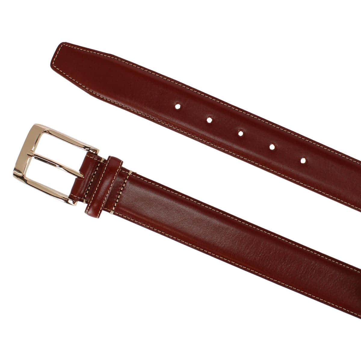 Cornelius 35mm Cortina Leather Dress Belt - Image 5