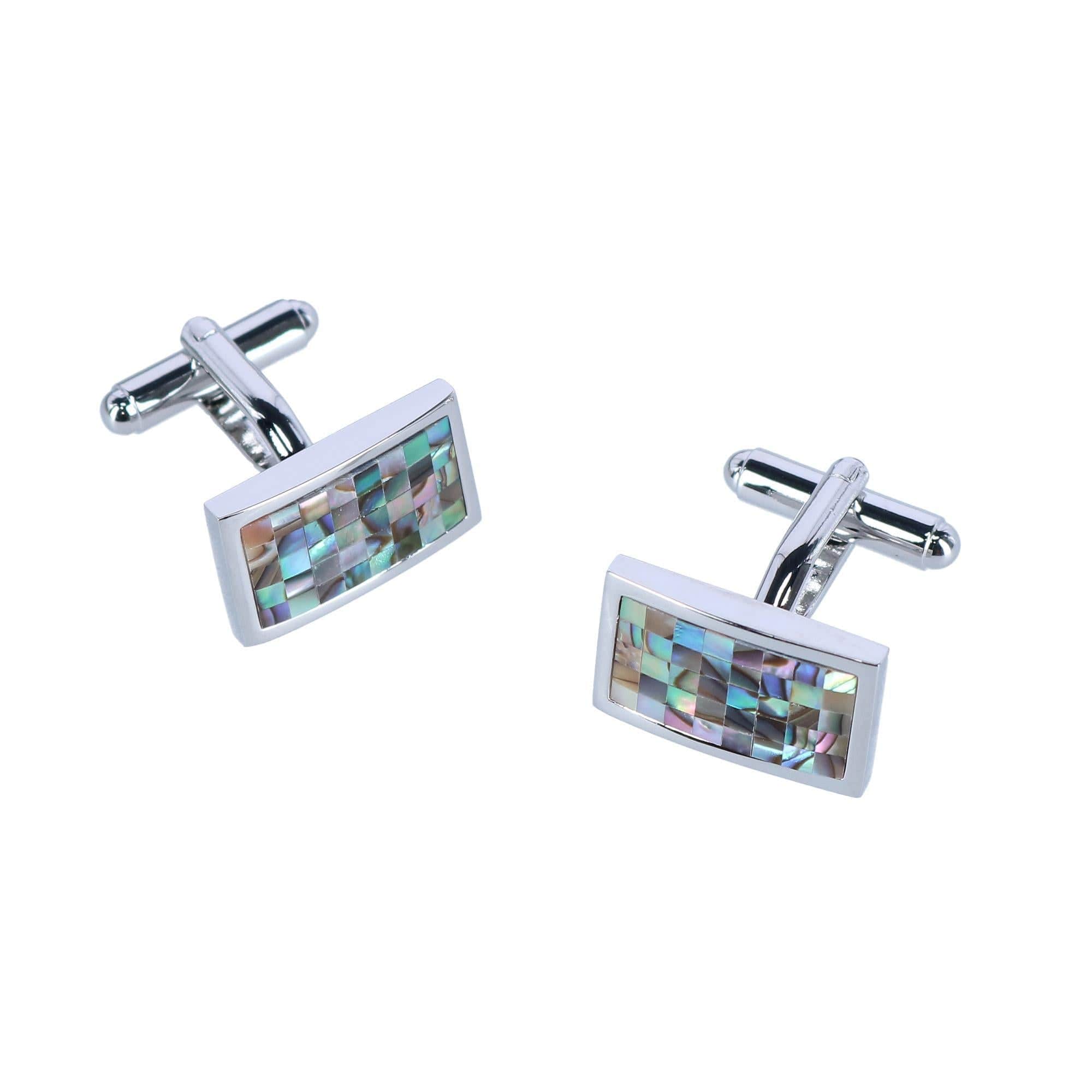 Cufflink Holiday Pack Snowflake and Mother of Pearl Set - Image 3