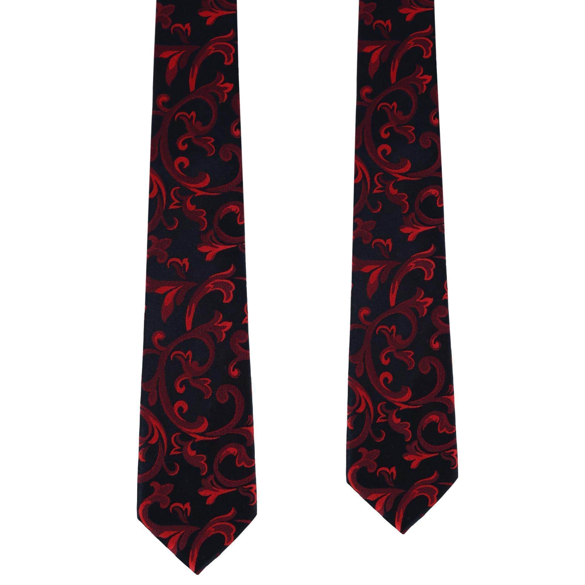 Daddy & Me Christian the Romantic Brocade Silk Neckties - Image 4