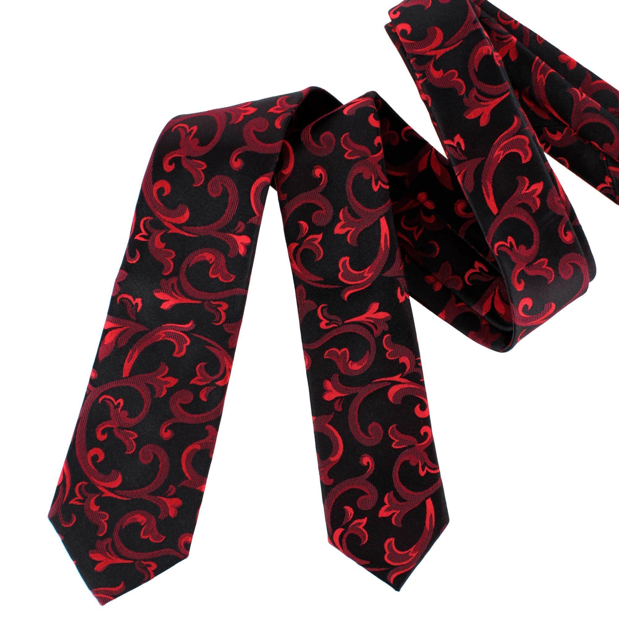 Daddy & Me Christian the Romantic Brocade Silk Neckties - Image 7