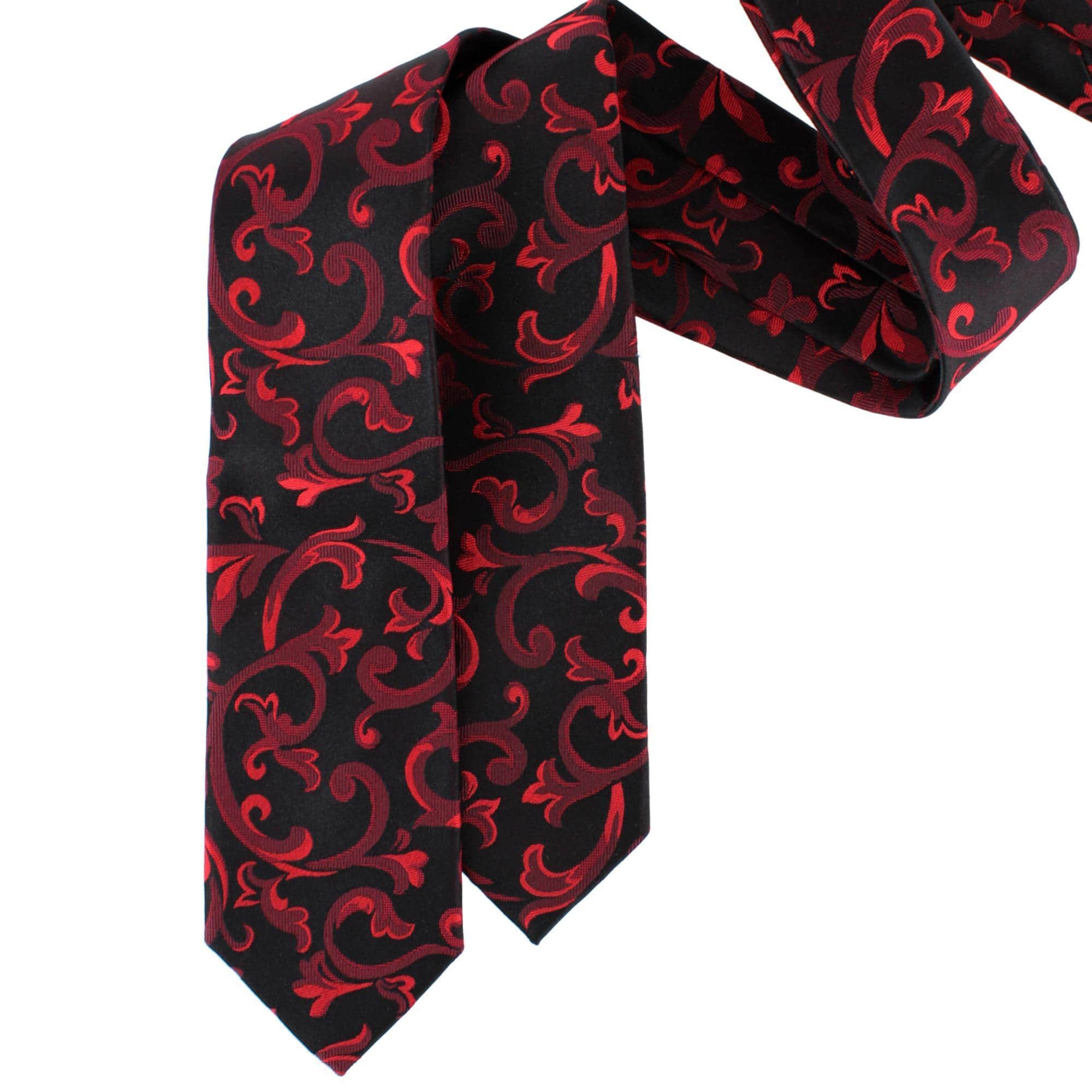 Daddy & Me Christian the Romantic Brocade Silk Neckties - Image 8