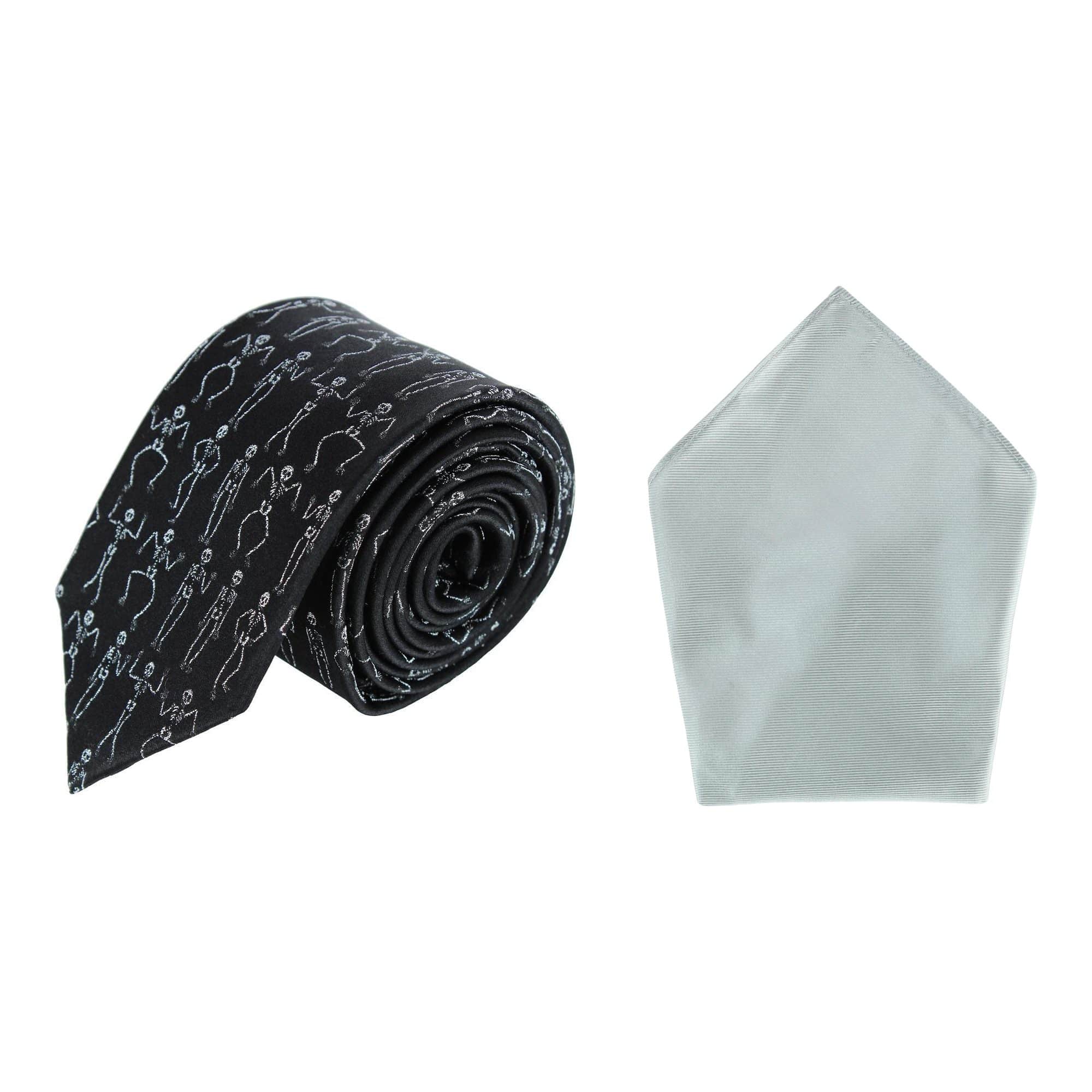 Davy Bones & Gatsby Silk Tie and Pocket Square Bundle - Image 2