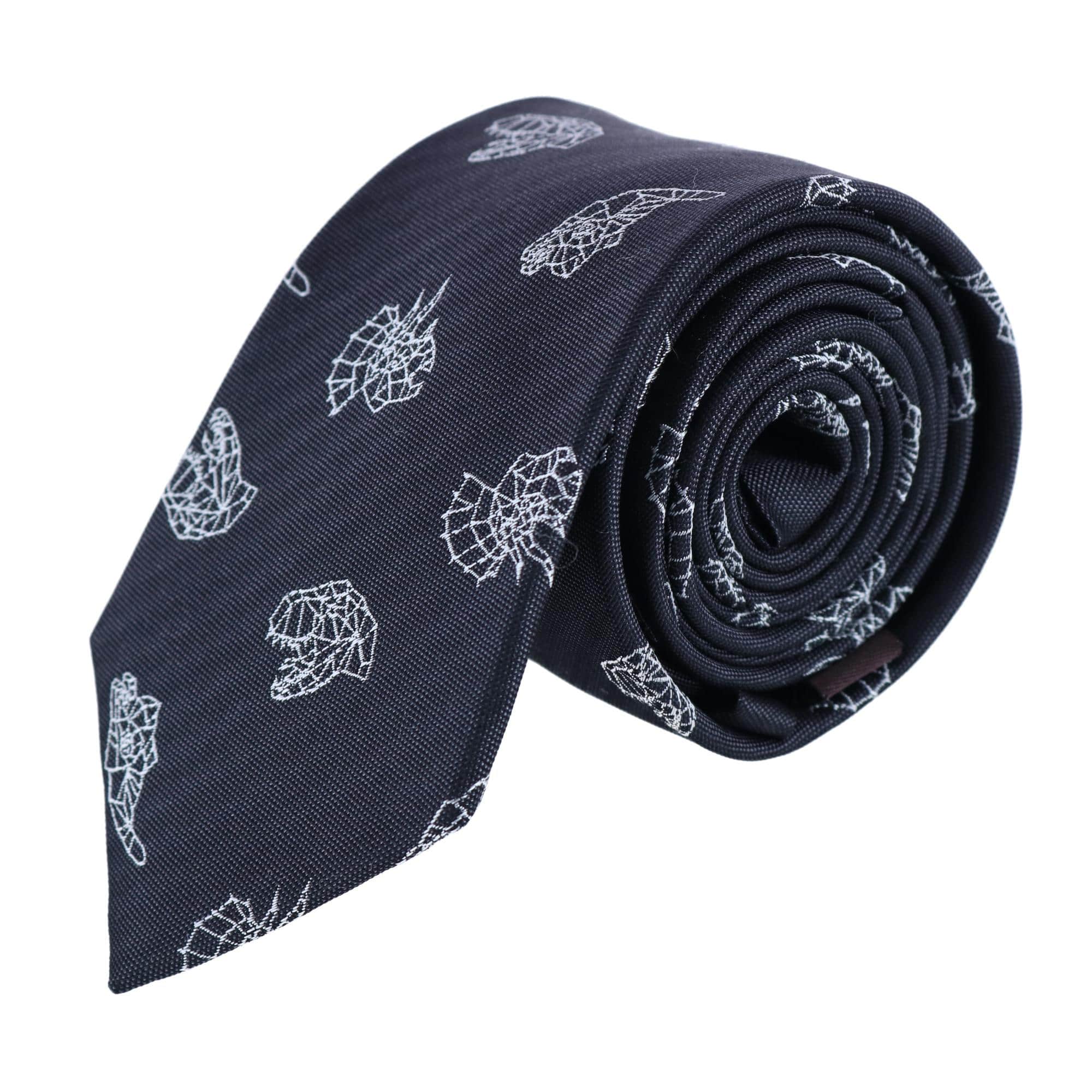 Dino Constellations Silk Novelty Necktie - Image 2