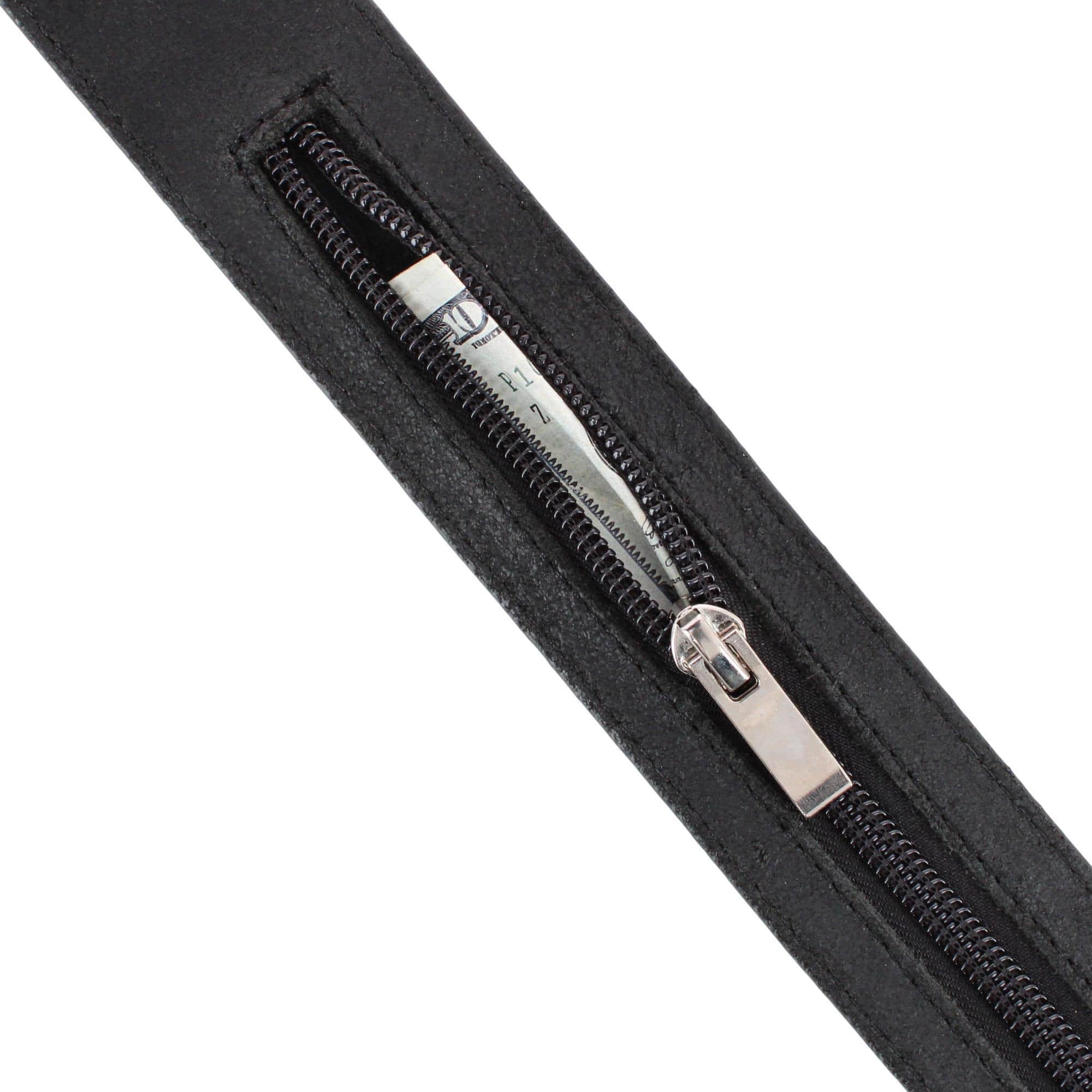 Diplomat Hidden Zipper Geniune Leather Money Belt - Image 7