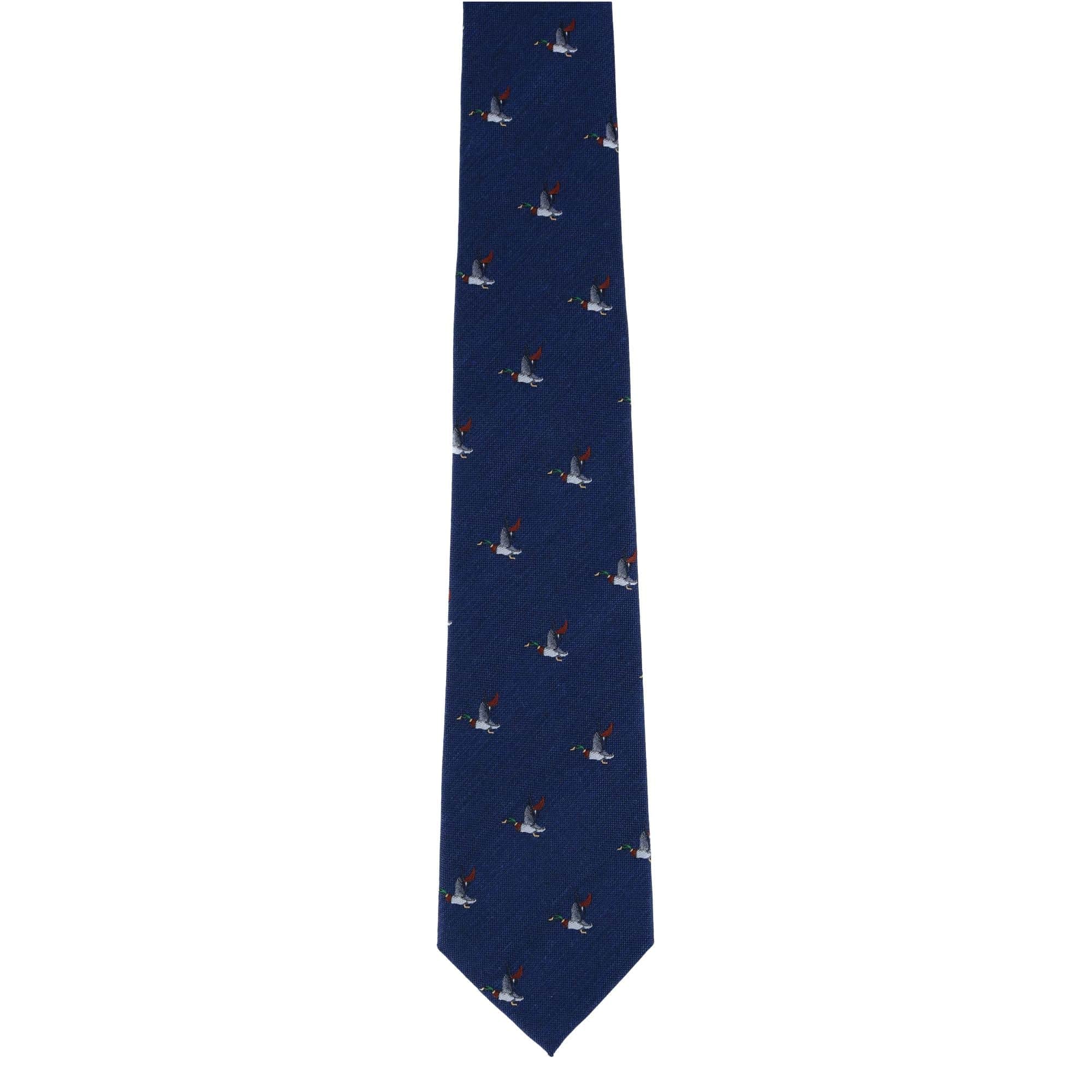 Drake the Mallard Duck Novelty Silk Necktie - Image 3