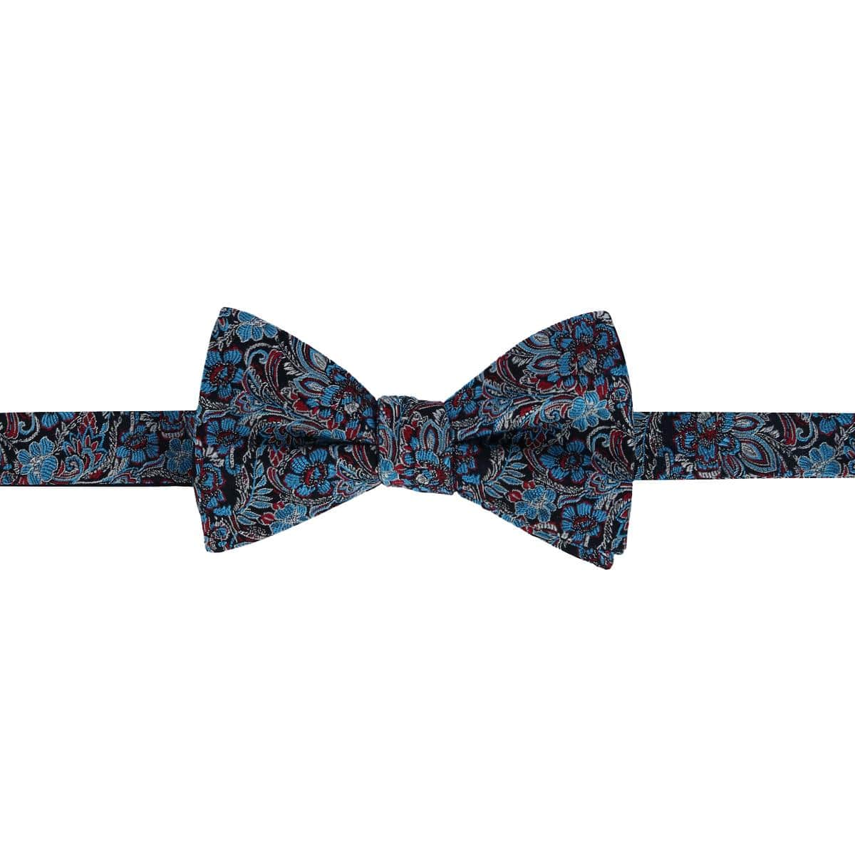 Enzo Exploded Floral Silk Bow Tie - Image 2