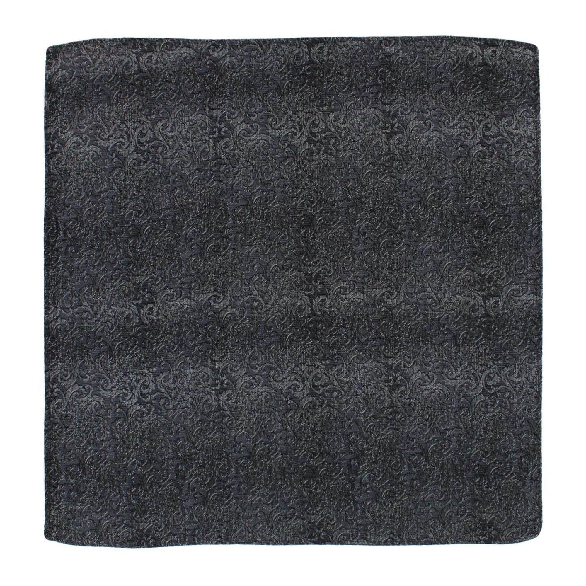 Esteban Scrolling Vines Silk Necktie and Pocket Square Bundle - Image 4