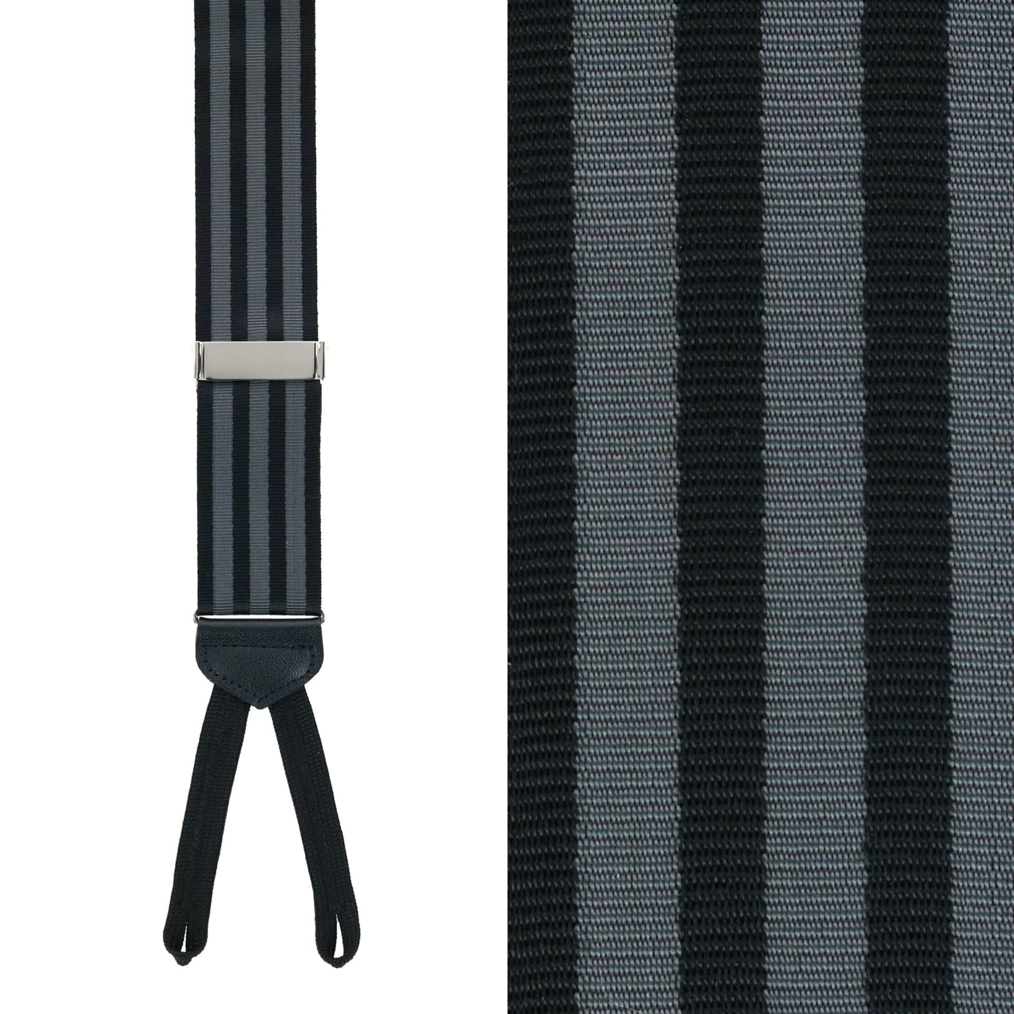 Astaire 38mm Grosgrain Stripe Ribbon Formal End Braces - Image 3