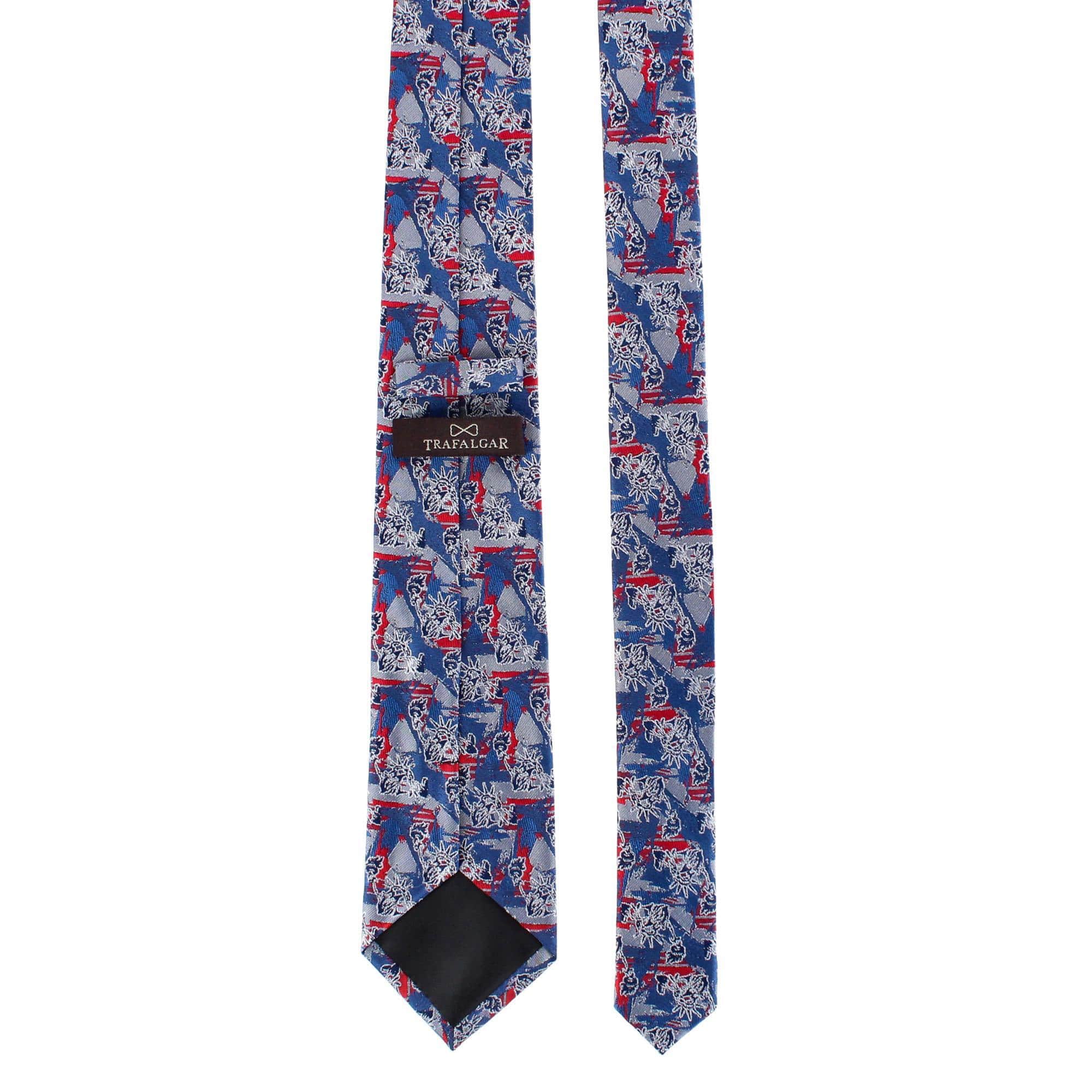 Freedom's Torch Patriotic Silk Novelty Necktie - Image 4