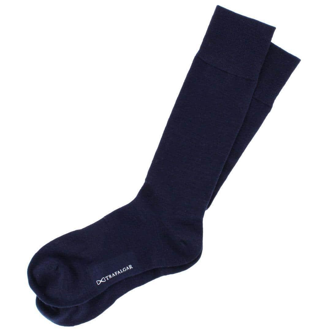 Gaston Solid Colored Over-The-Calf Merino Wool Socks (1 Pair) - Image 6