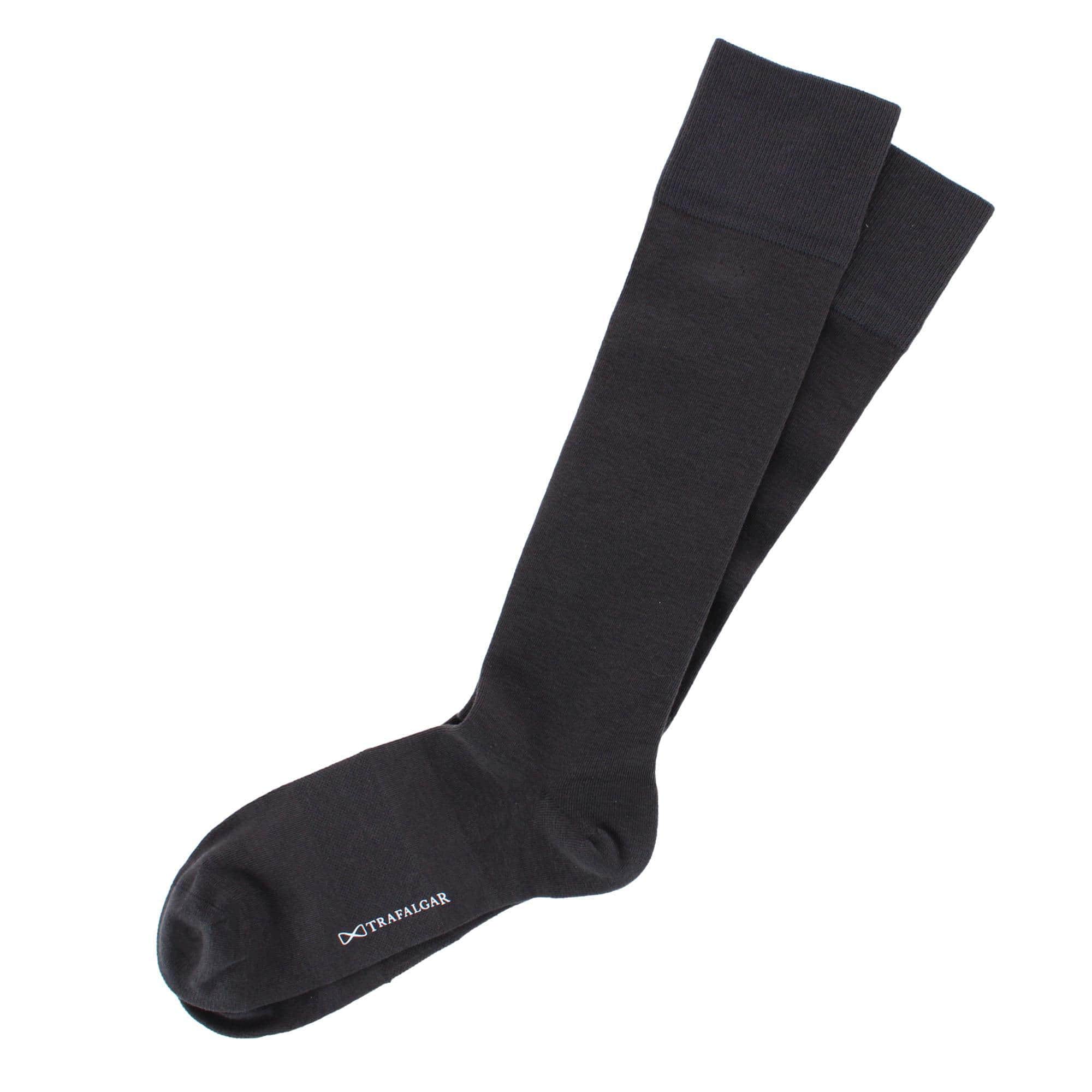 Gaston Solid Colored Over-The-Calf Merino Wool Socks (1 Pair) - Image 7