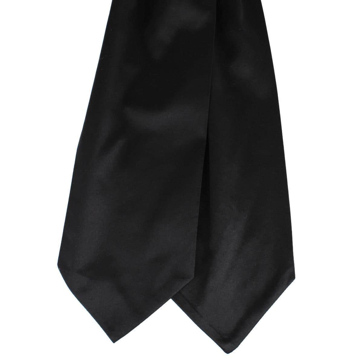 Grant Solid Colored Silk Ascot - Image 5