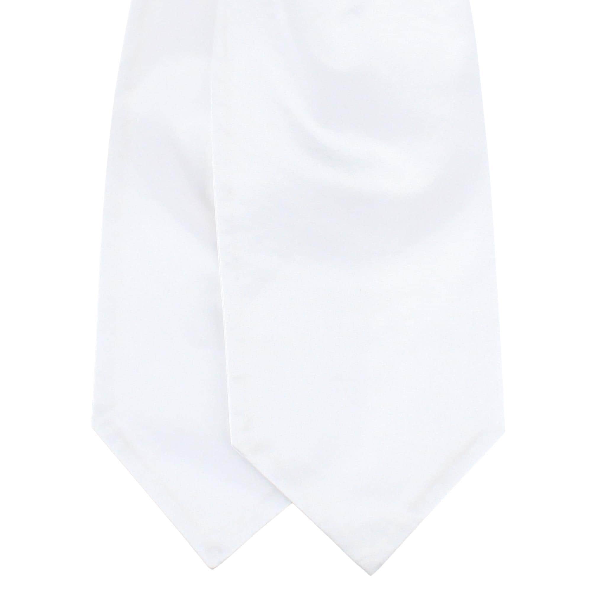 Grant Solid Colored Silk Ascot - Image 7