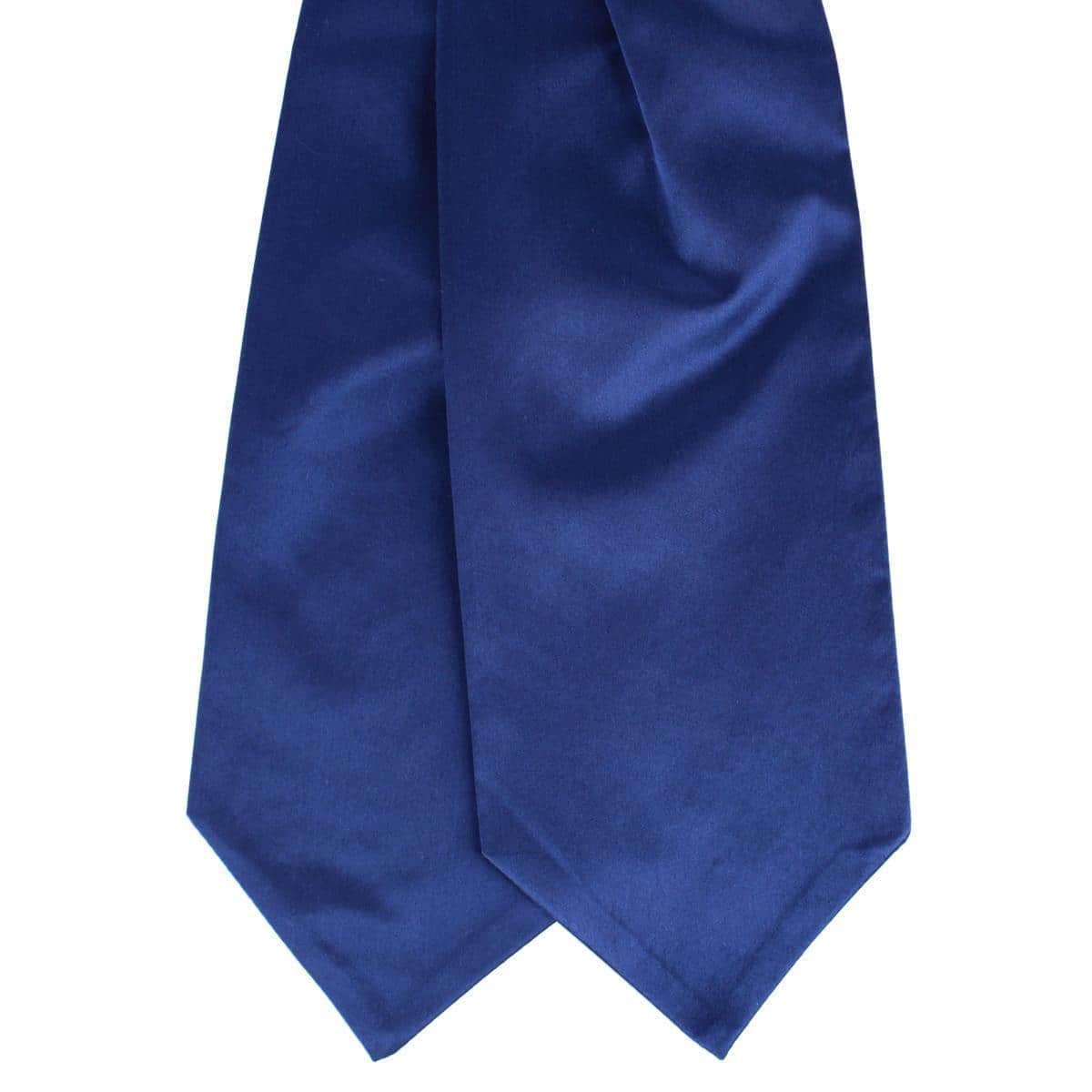 Grant Solid Colored Silk Ascot - Image 9