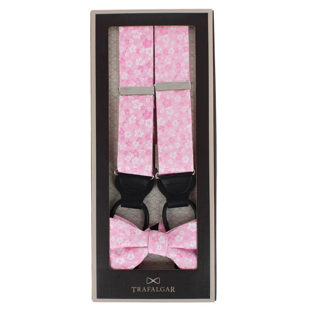 Hanami Cherry Blossom Burst Braces and Bowtie Bundle - Image 7