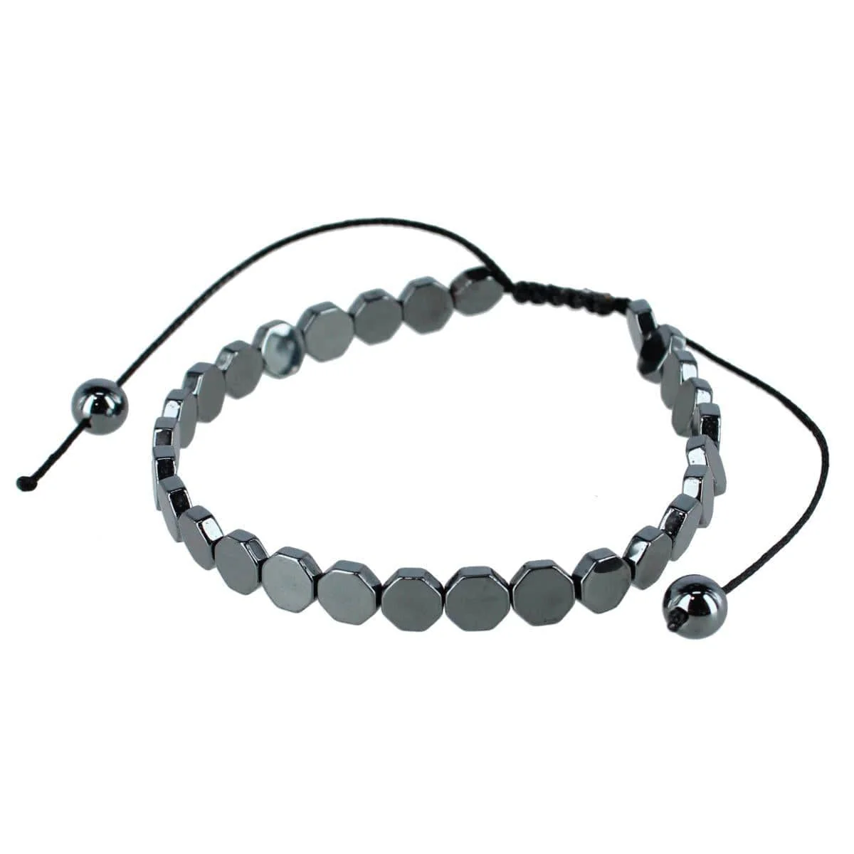 Hawk Metallic Disc Adjustable Bracelet - Image 2