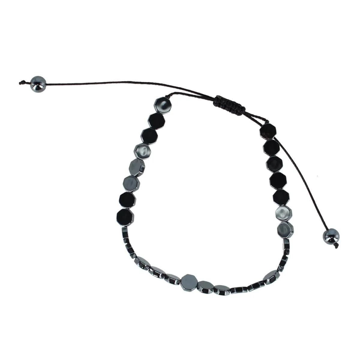 Hawk Metallic Disc Adjustable Bracelet - Image 3