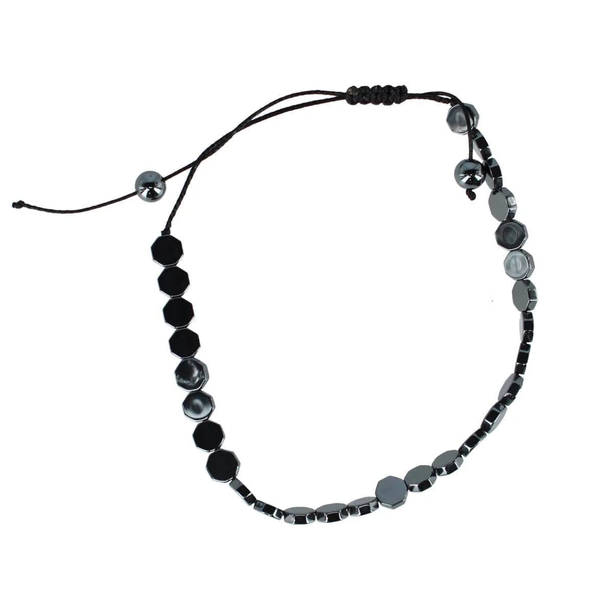 Hawk Metallic Disc Adjustable Bracelet - Image 4