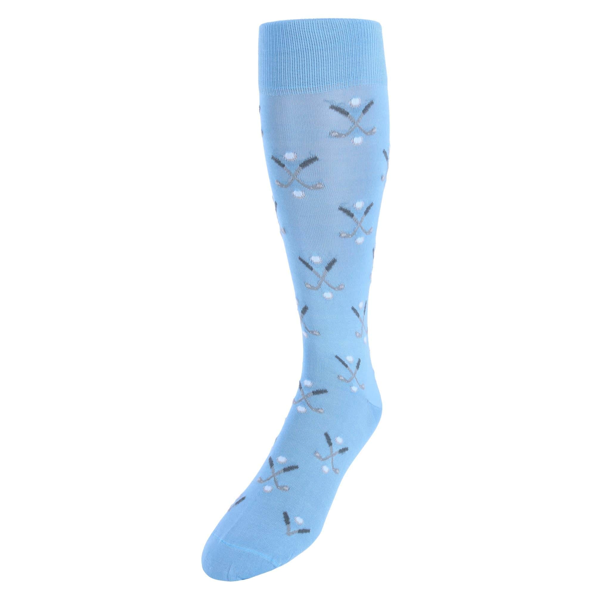 Hole In One Golf Novelty Mercerized Cotton Mid-Calf Socks - Image 3