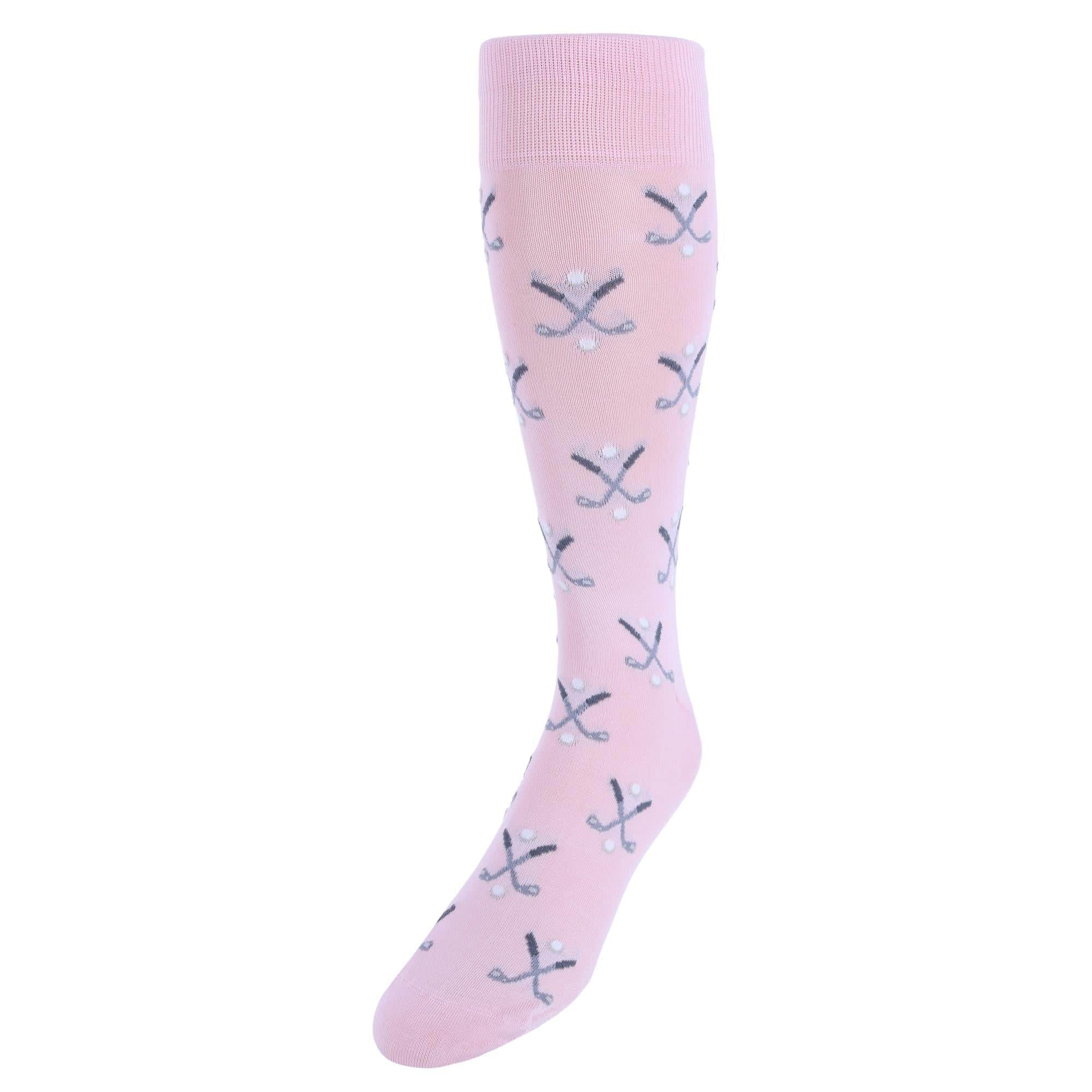 Hole In One Golf Novelty Mercerized Cotton Mid-Calf Socks - Image 4